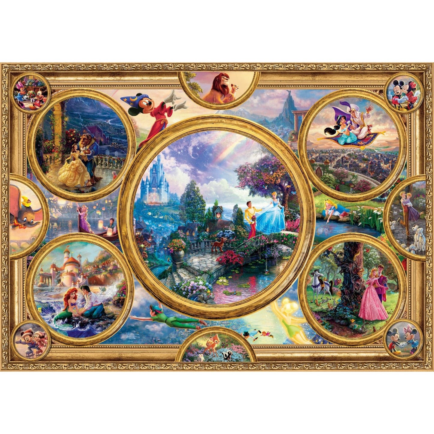 Schmidt Spiele Puzzle Disney Dreams Collection