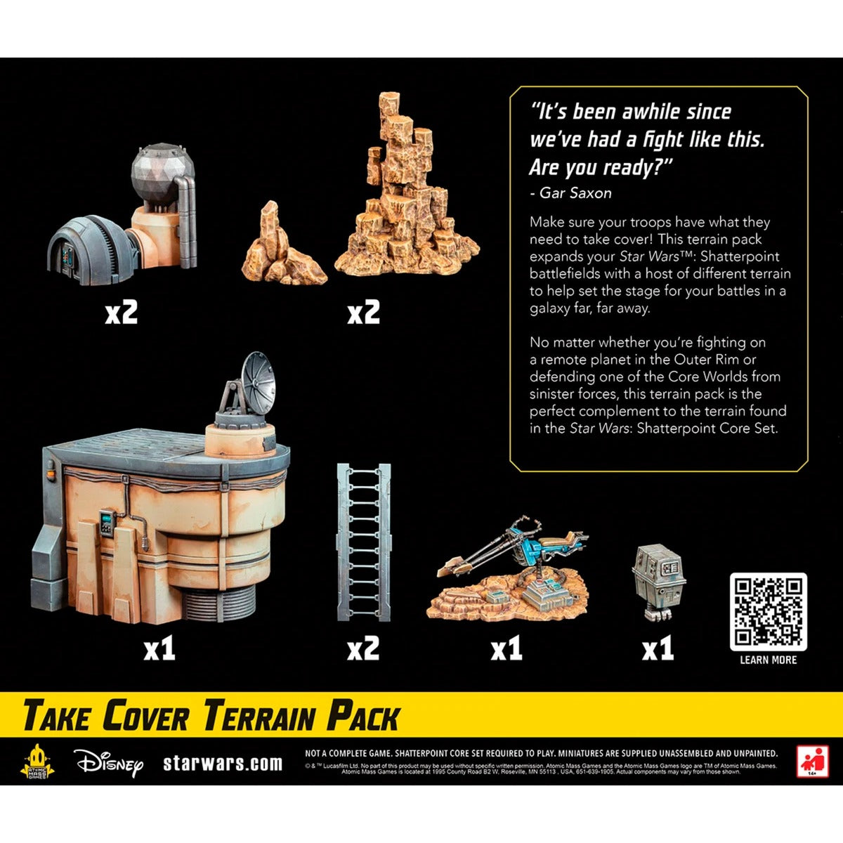 Asmodee Star Wars: Shatterpoint - Take Cover Terrain Pack (Erweiterung)