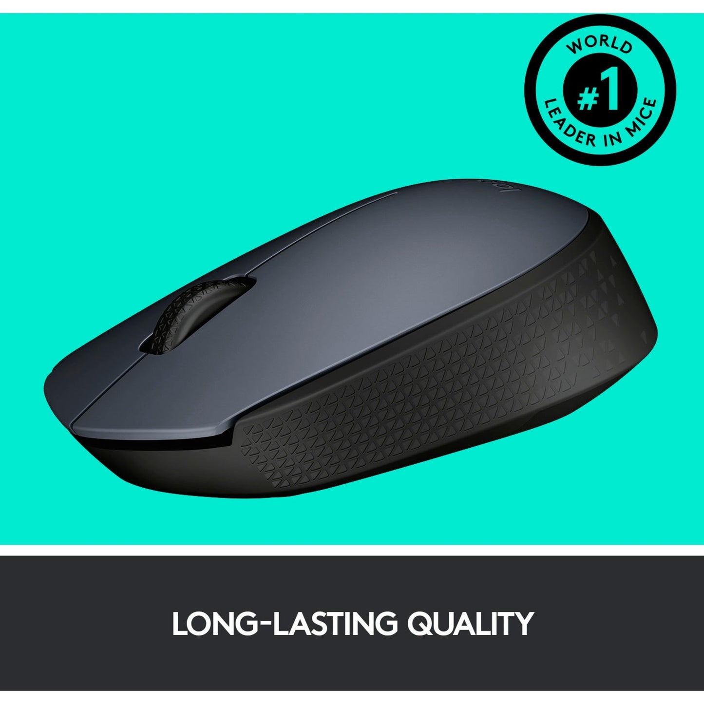 Logitech M170 Wireless (grau, für Links- und Rechtshänder, PC/Mac)