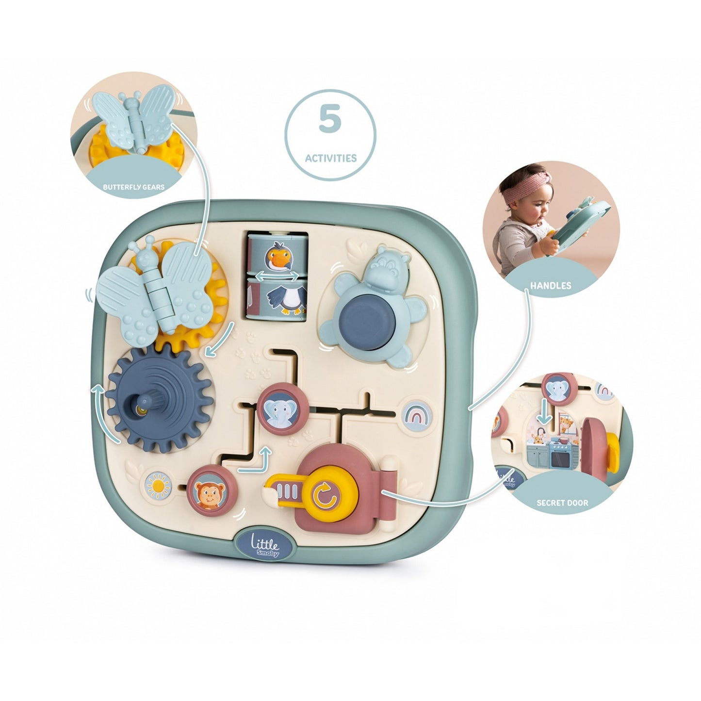 Little Smoby Lernspielzeug Activity Board