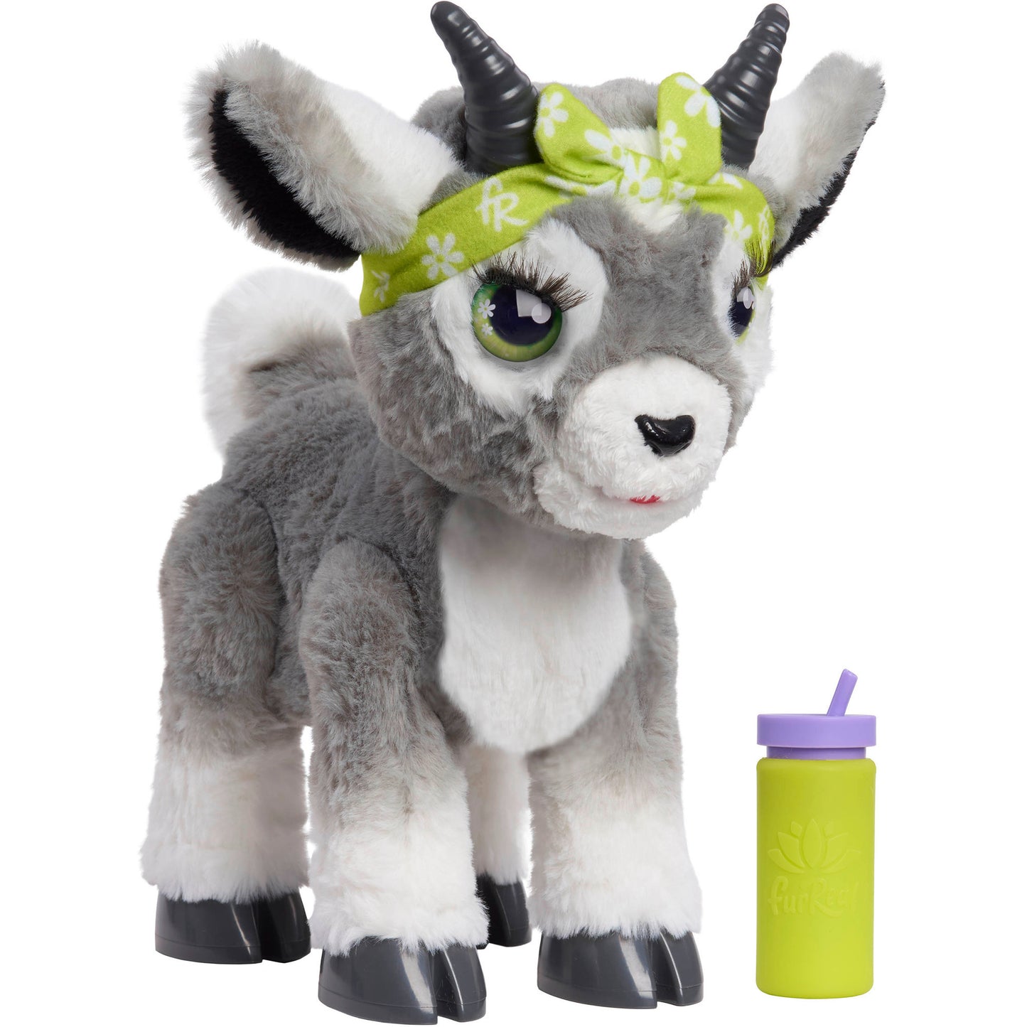 furReal Daisy Yoga-Ziege mit Bewegungs- und Soundfunktion, Kuscheltier