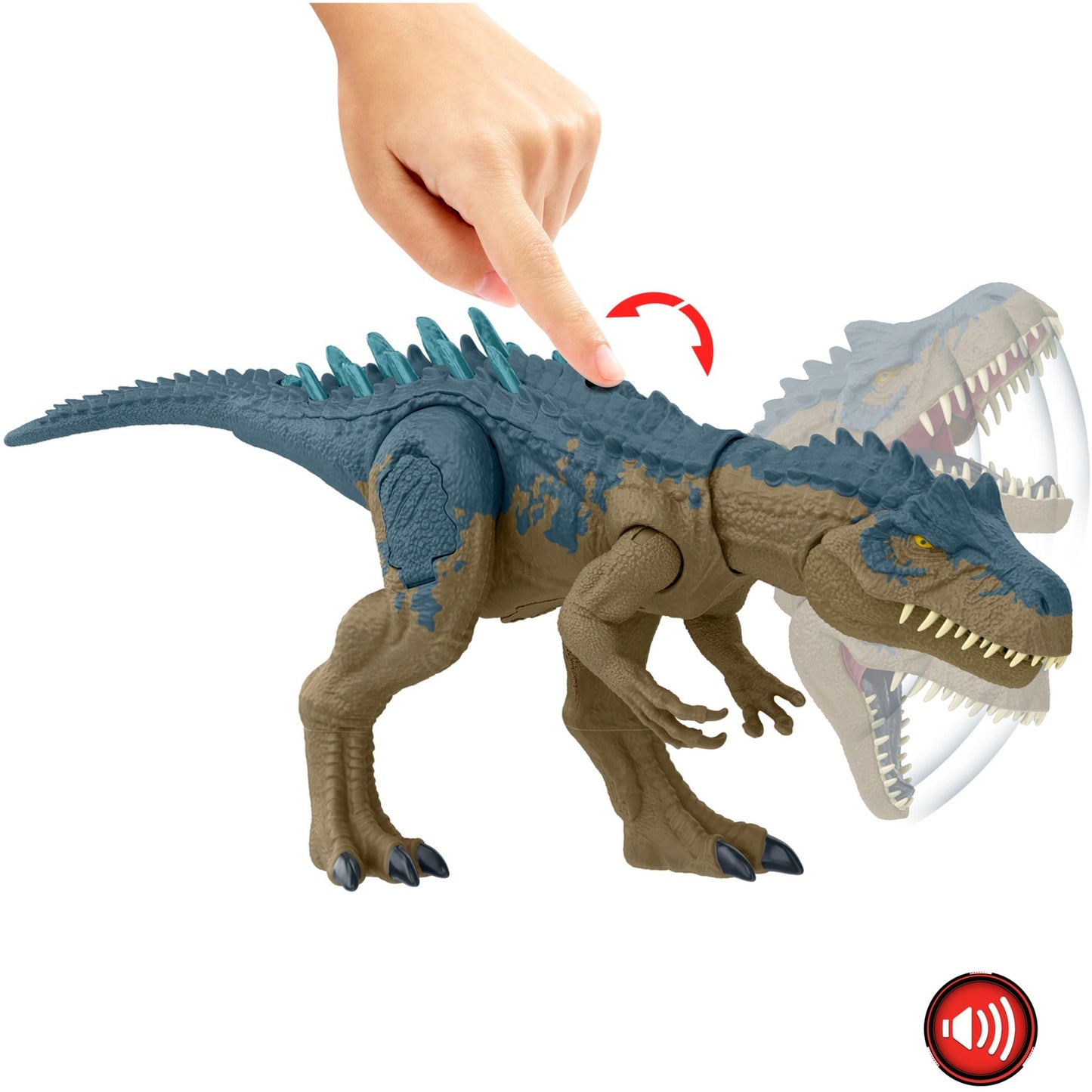 Mattel Jurassic World Ruthless Rampage Allosaurus