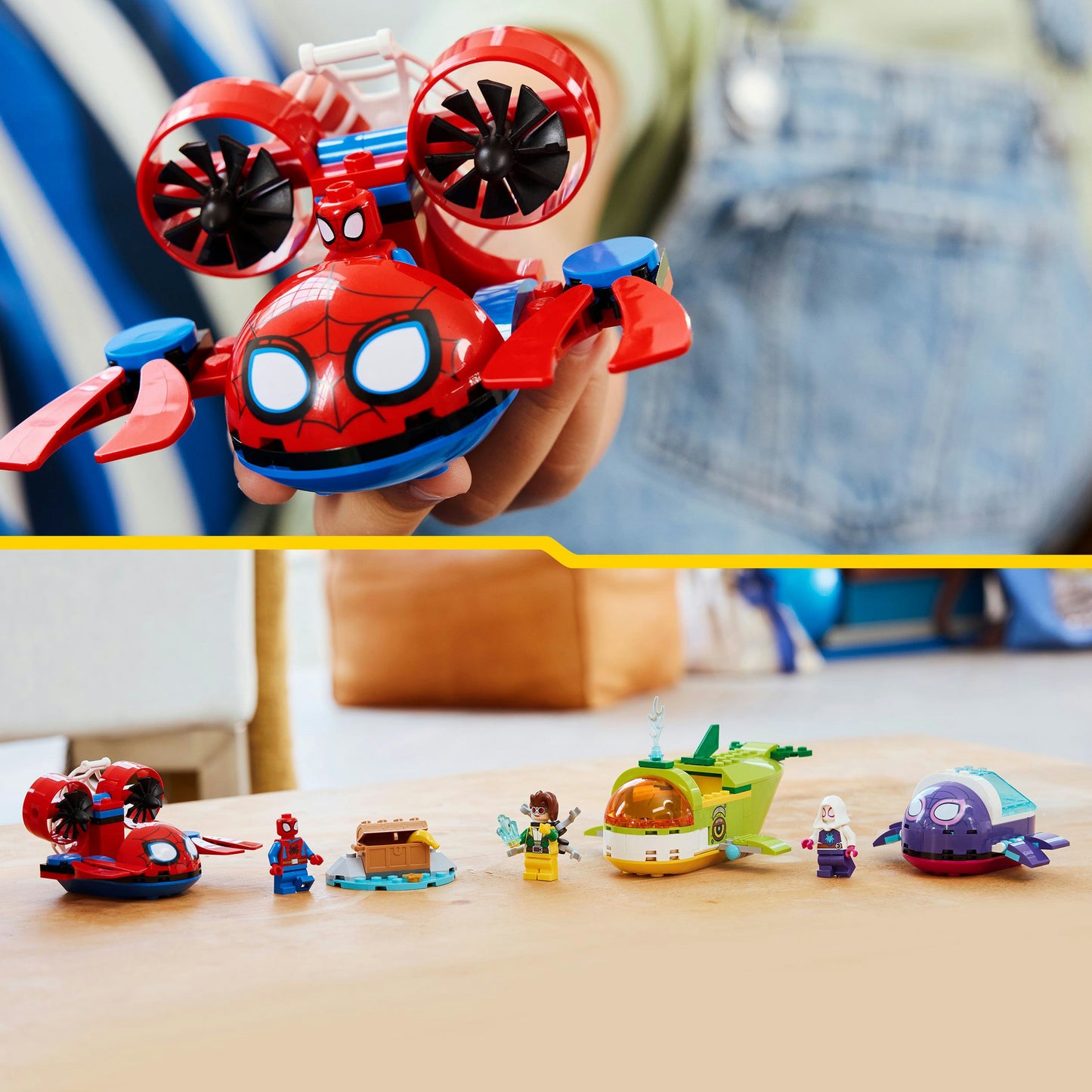 11207 Marvel Spidey und seine Super-Freunde Spidey: Unterwasserfahrzeuge, Konstruktionsspielzeug