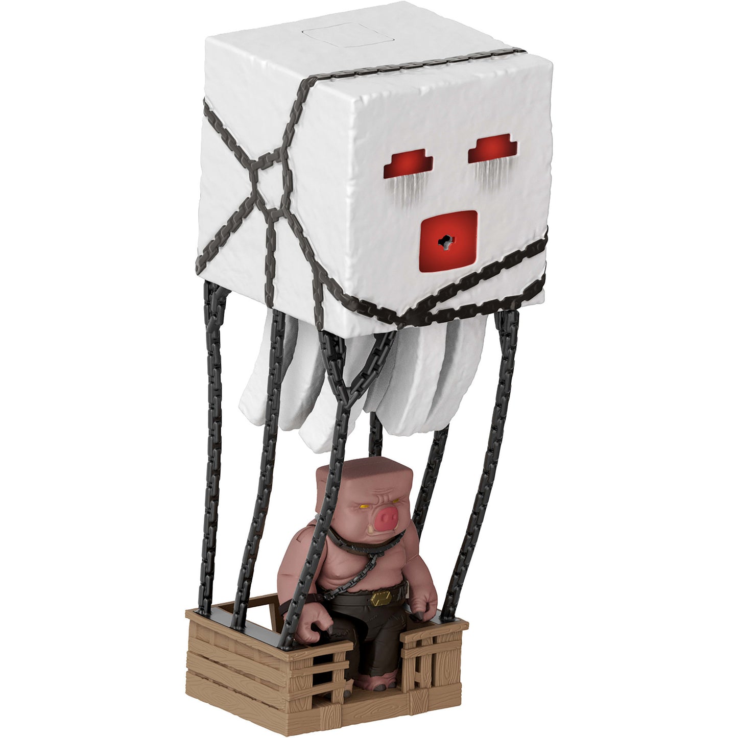 Minecraft Movie Ghast mit Feuerattacke, Spielfigur