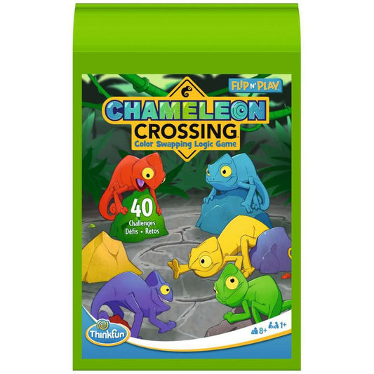 THINK FUN Flip n’ Play - Chameleon Crossing, Brettspiel