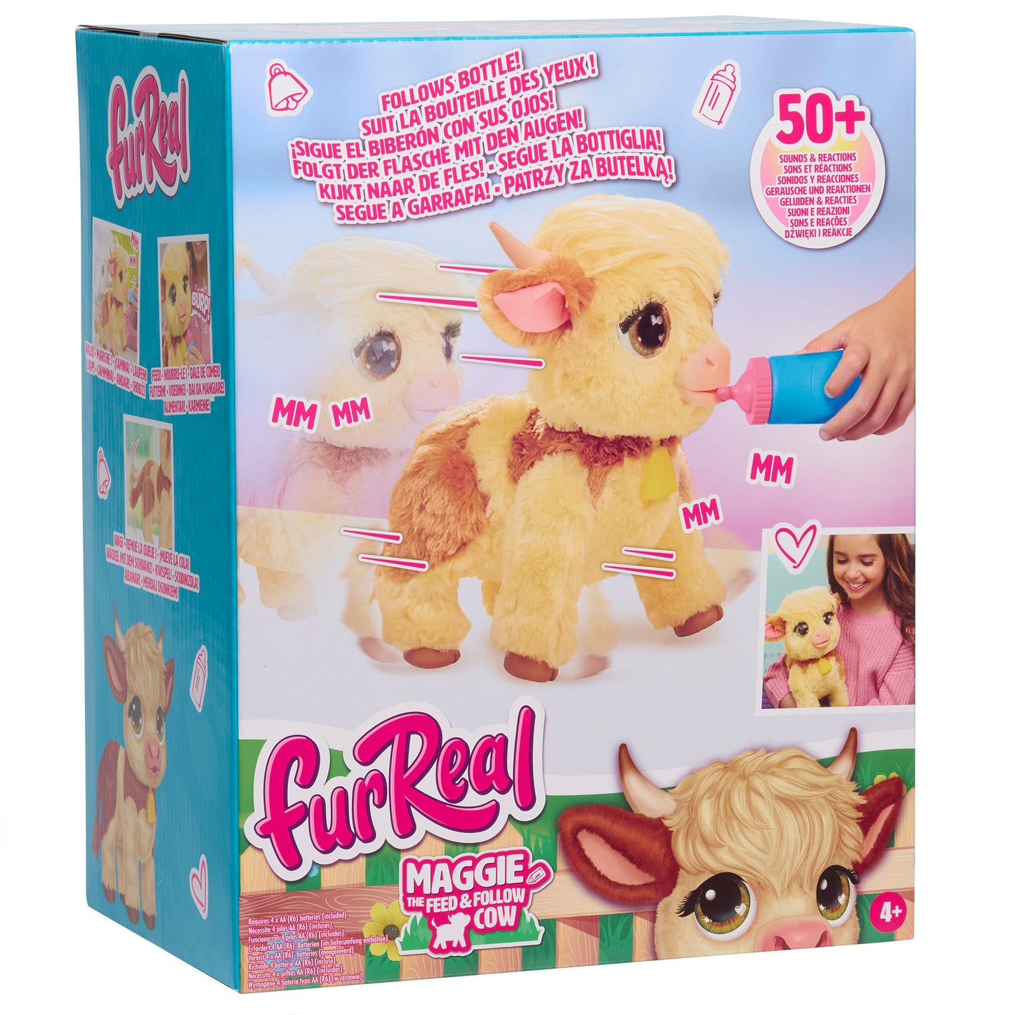 furReal Maggie the Feed & Follow Cow, Kuscheltier