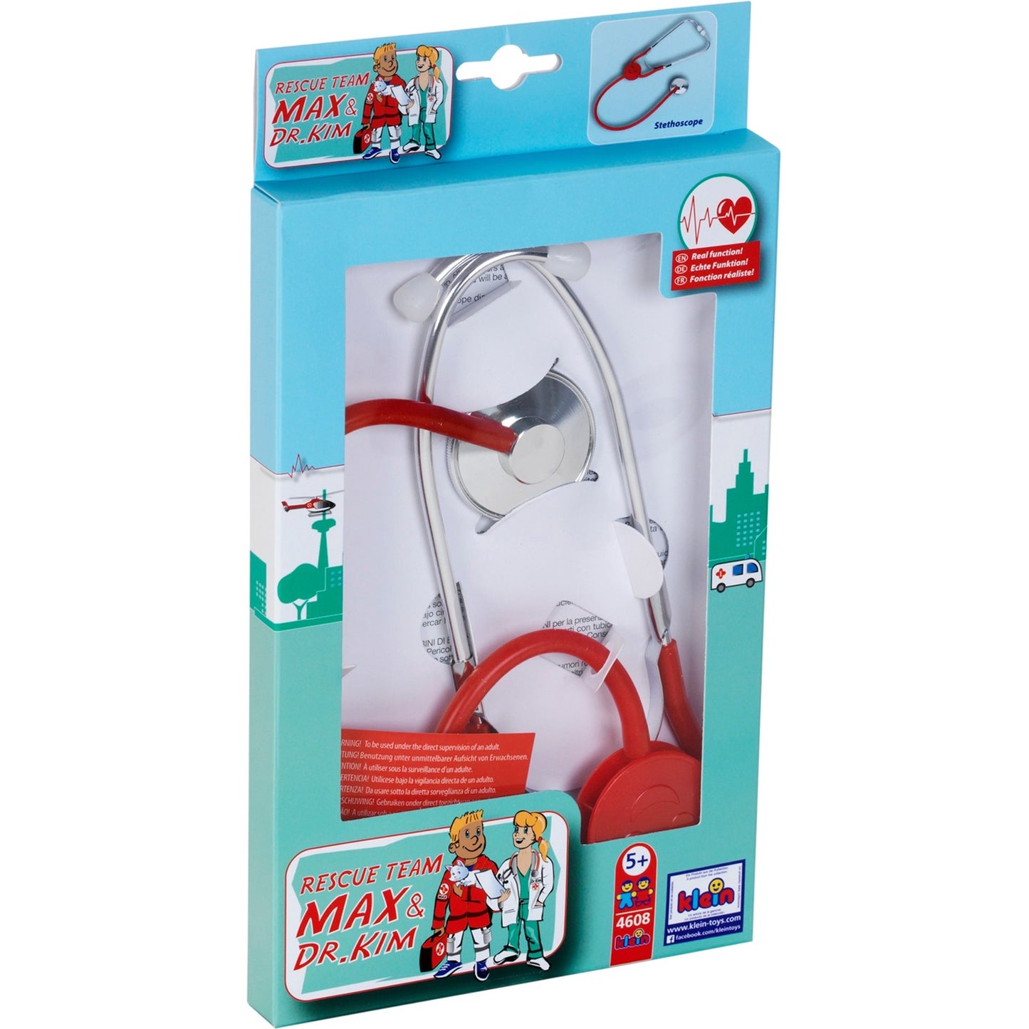 Theo Klein Stethoskop, Metall