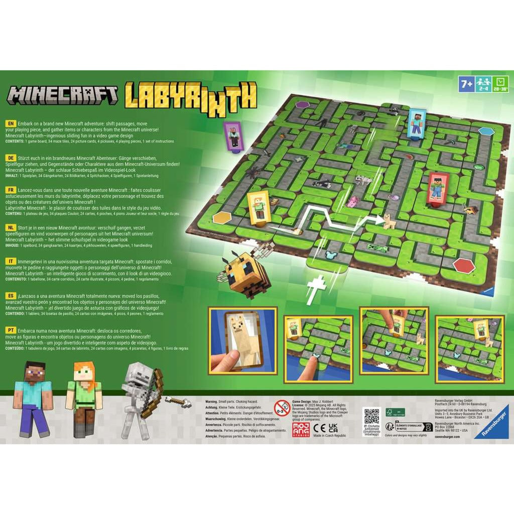 Minecraft Labyrinth, Brettspiel