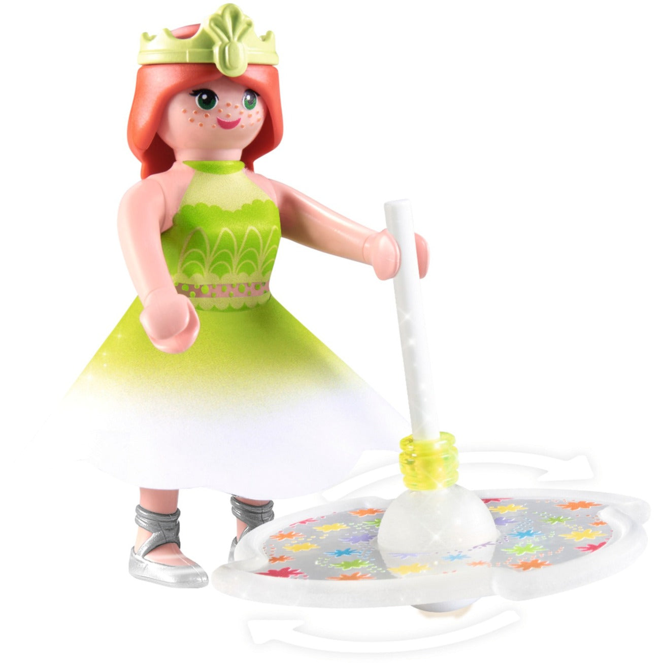 PLAYMOBIL 71364 Princess Magic Himmlischer Regenbogenkreisel mit Prinzessin, Konstruktionsspielzeug