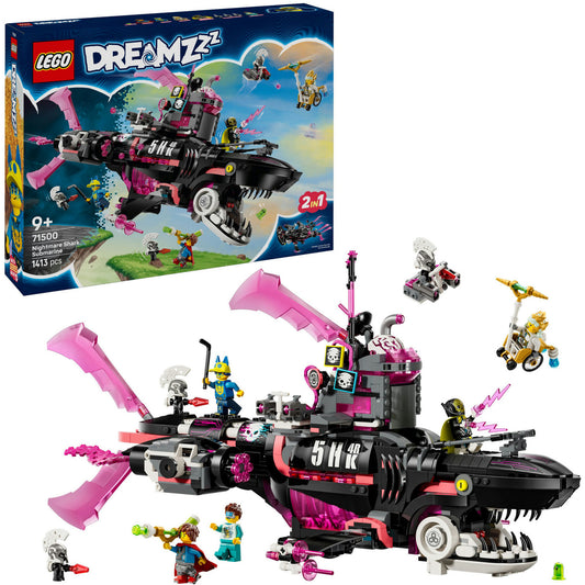 71500 DREAMZz Albtraumhai-U-Boot, Konstruktionsspielzeug