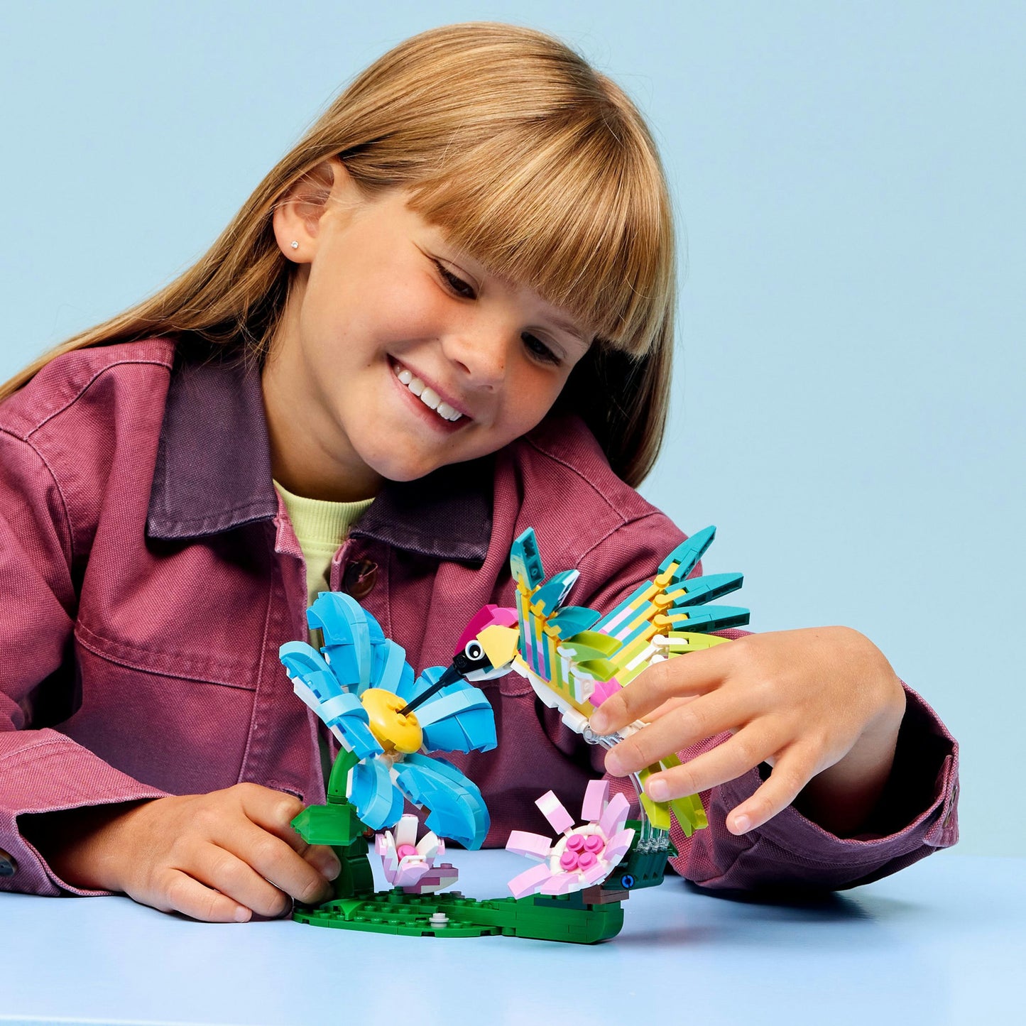 31384 Creator 3-in-1 Wilde Tiere: Bunter Kolibri, Konstruktionsspielzeug