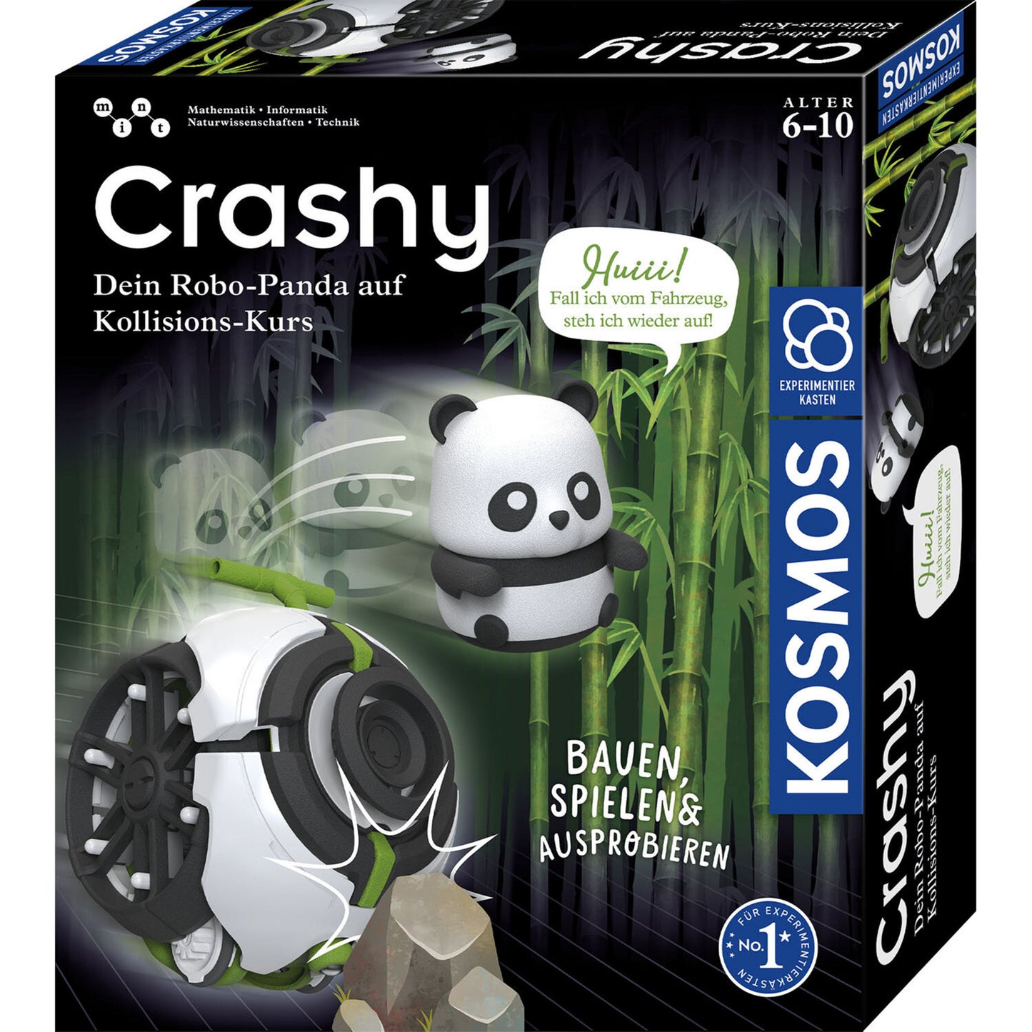 Crashy, Experimentierkasten