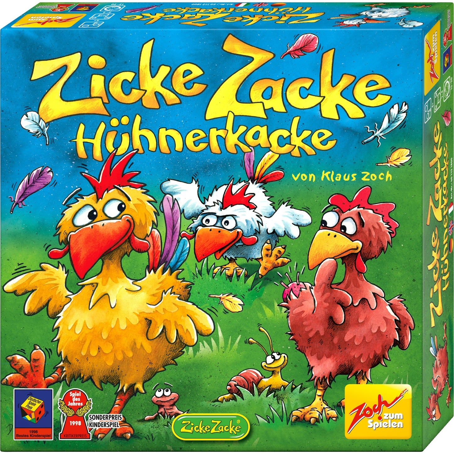 Zoch Zicke Zacke Hühnerkacke, Brettspiel