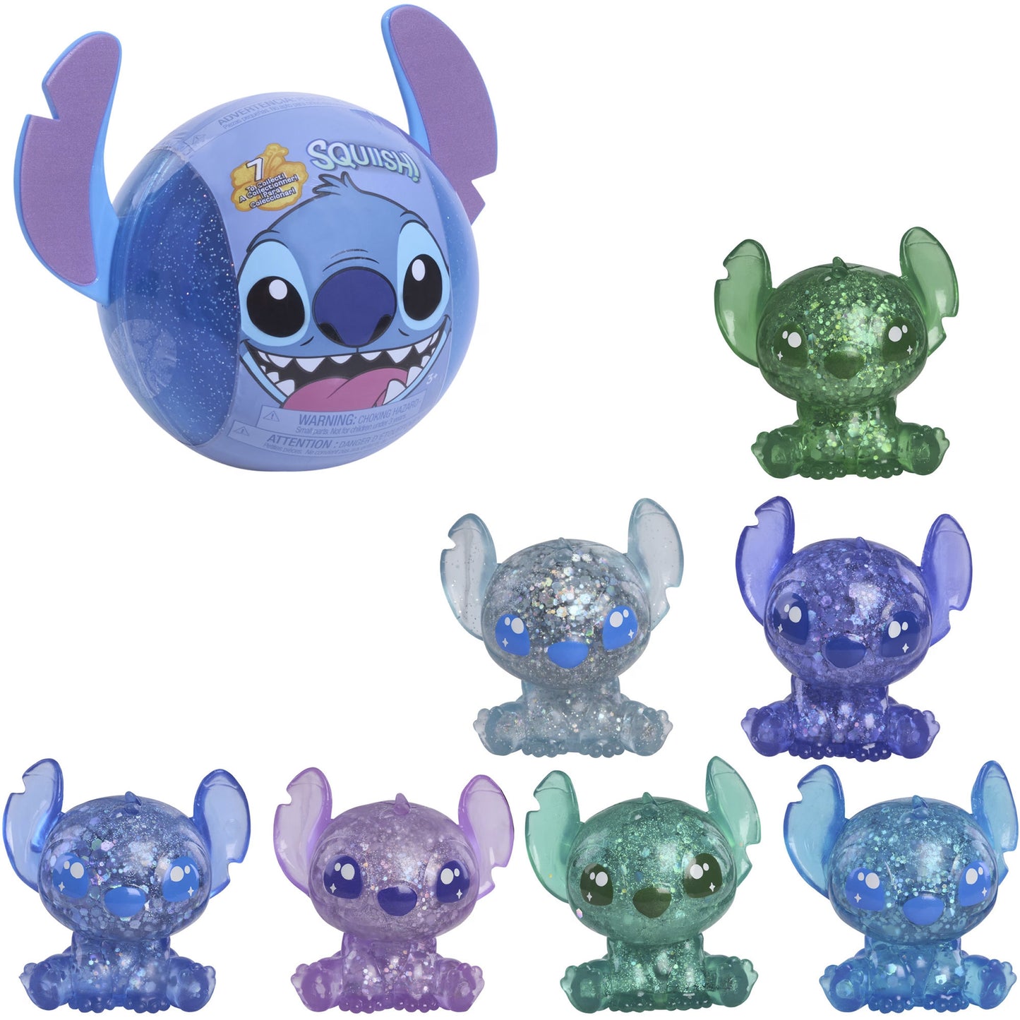 Disney Stitch Squish-A-Stitch Sammelfiguren, Spielfigur