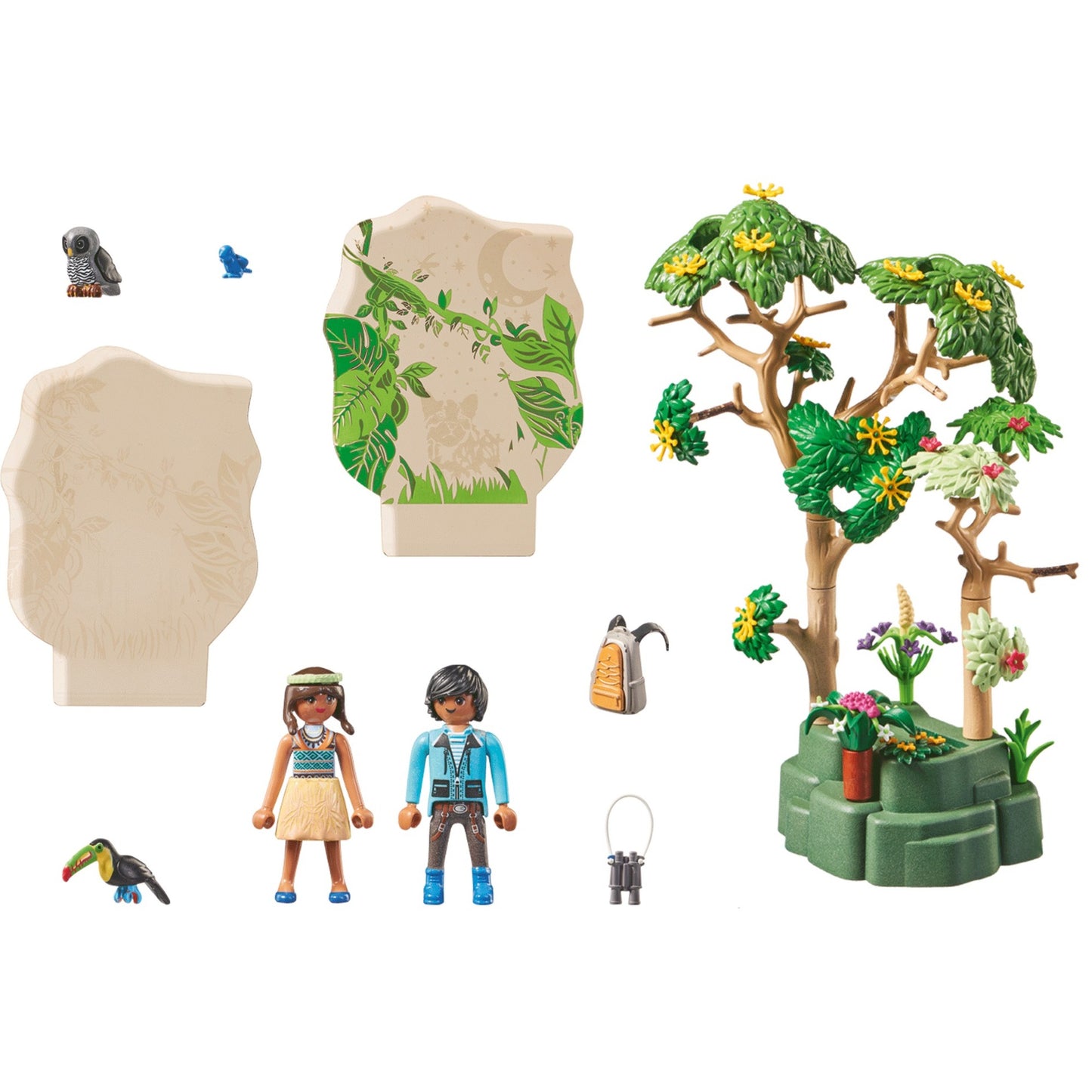 PLAYMOBIL 71009 Wiltopia Nachtlicht Regenwald, Konstruktionsspielzeug