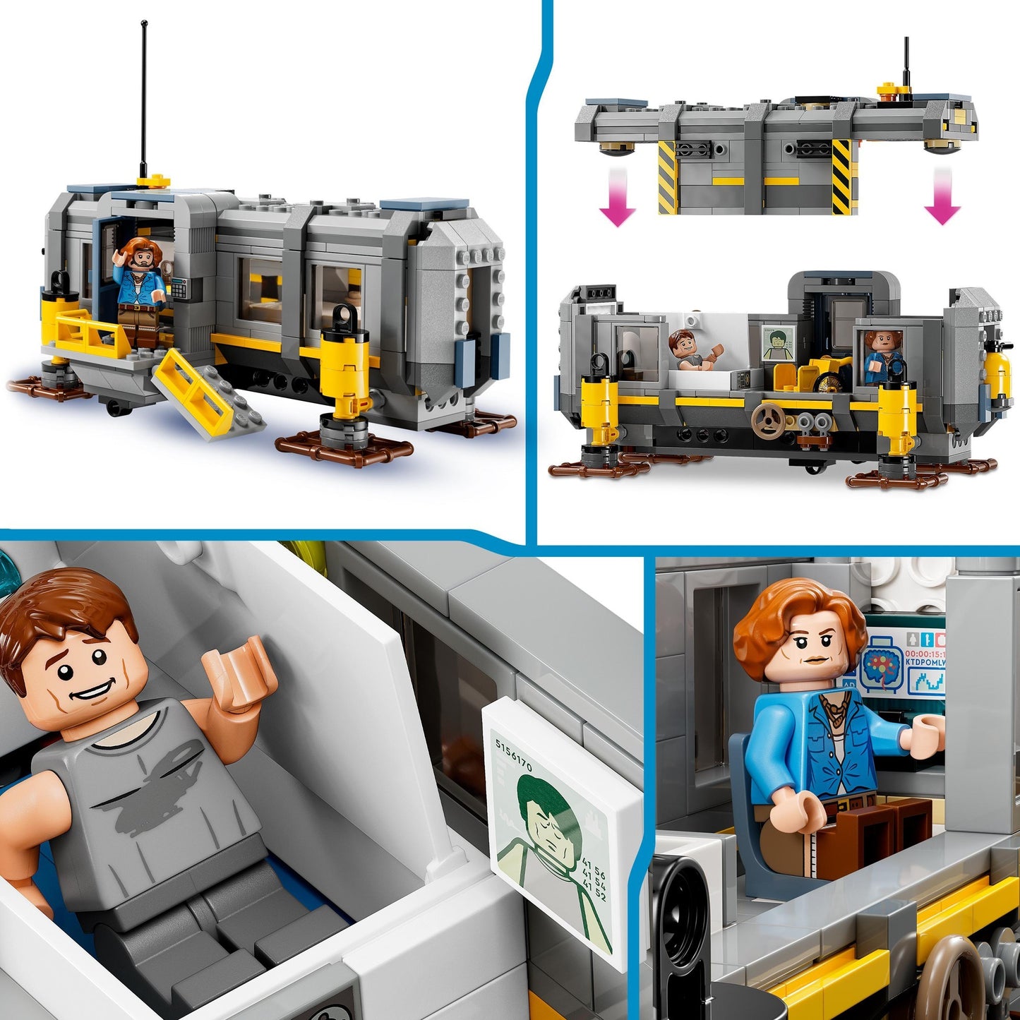 LEGO 75573 Avatar Schwebende Berge: Site 26 und RDA Samson, Konstruktionsspielzeug