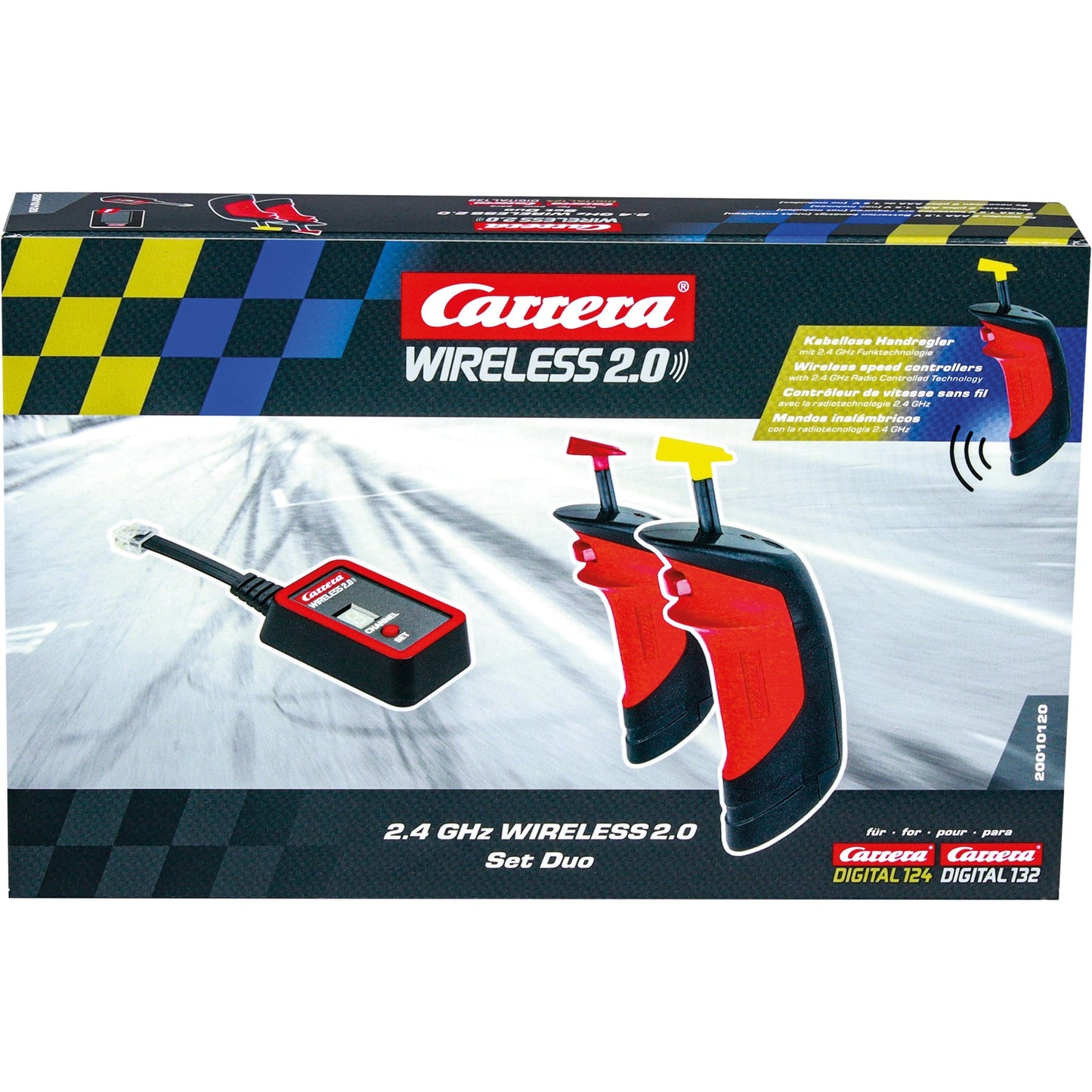 Carrera Wireless 2.0 Set Duo Digital 132/124 (gelb/rot)