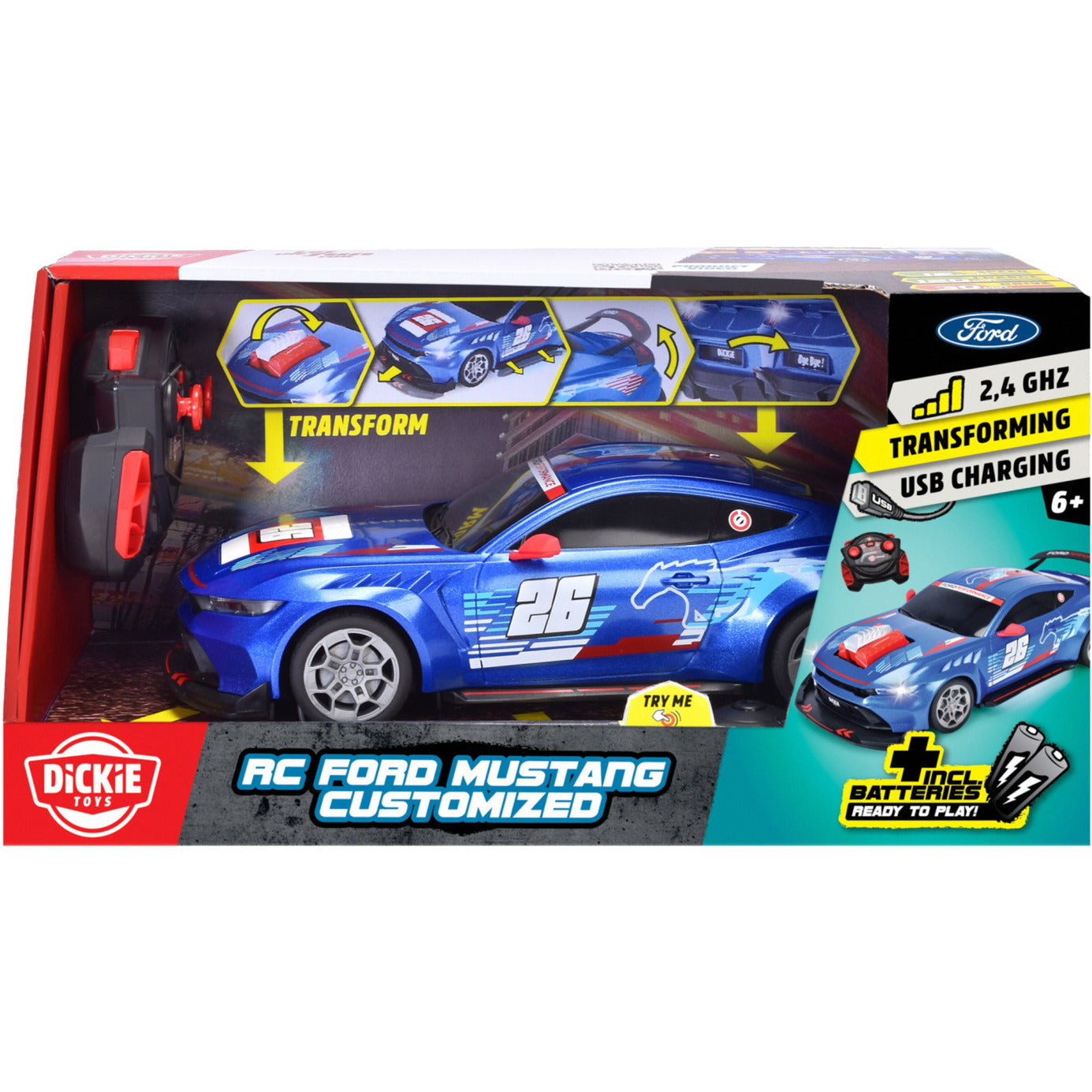 RC Ford Mustang Customized