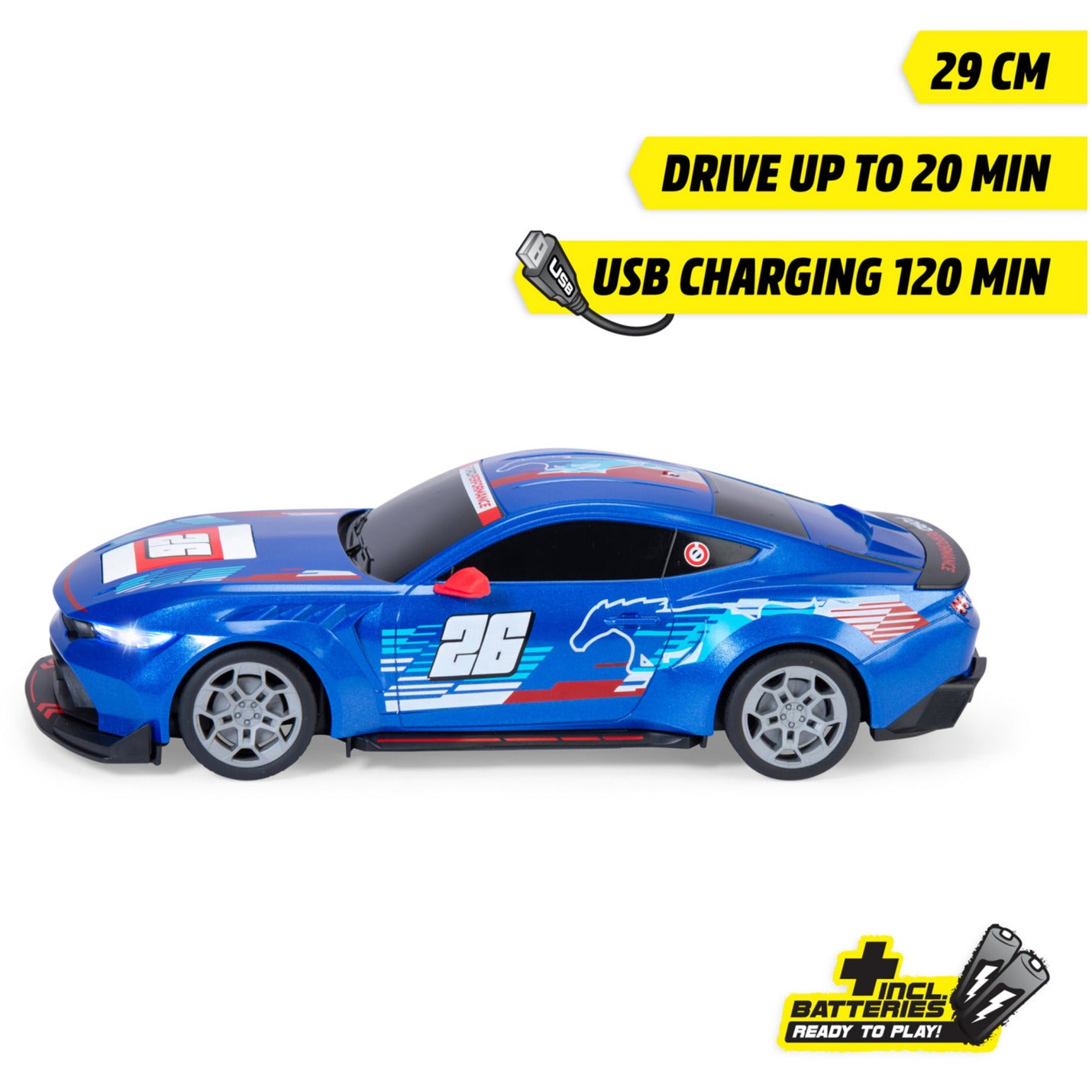 RC Ford Mustang Customized