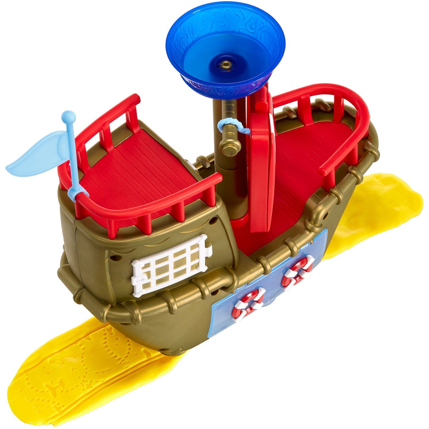 DohKins Pirate Ship Playset, Kneten