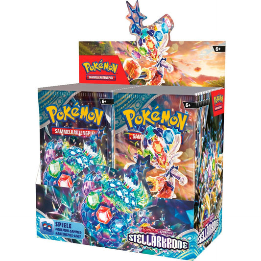 Amigo Pokémon-TCG: Karmesin & Purpur ? Stellarkrone Booster Display
