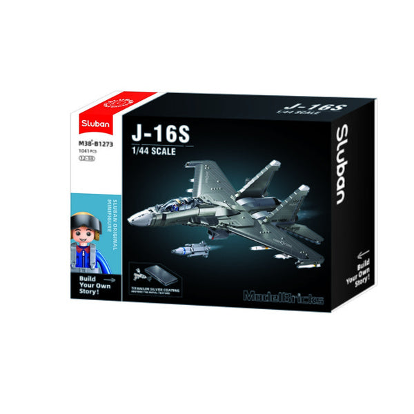 ModelBricks J-16S Kampfjet, Konstruktionsspielzeug