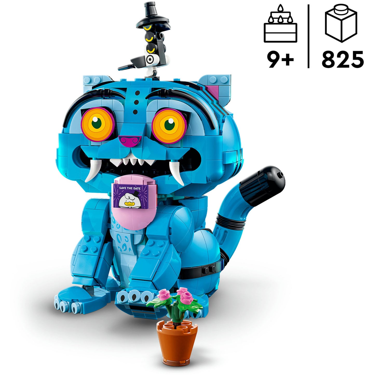 72537 KPop Demon Hunters Der Tiger Derpy und die Elster Sussie, Konstruktionsspielzeug