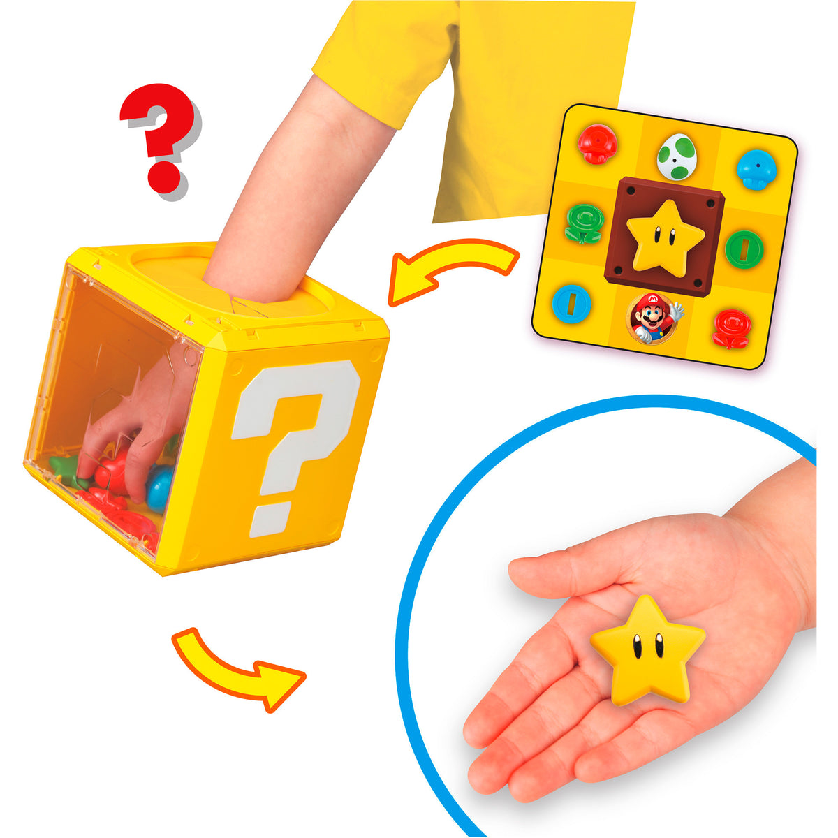 Games - Super Mario Question Block Game, Geschicklichkeitsspiel