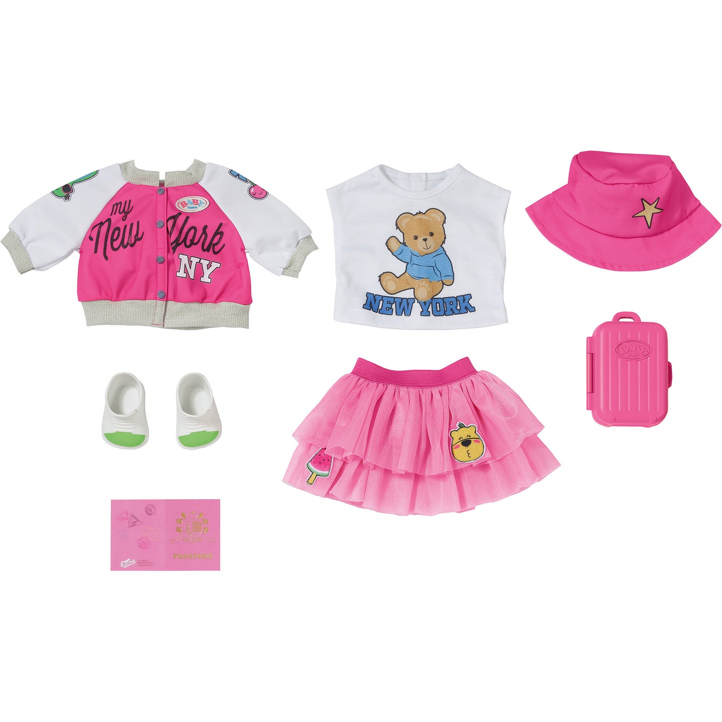 BABY born Deluxe Reise-Outfit 43 cm, Puppenzubehör