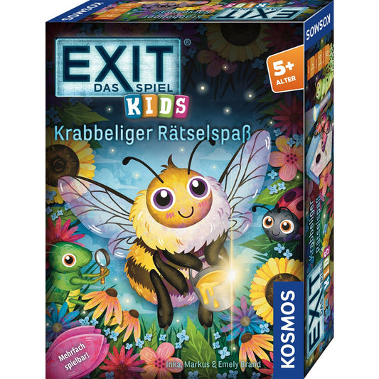 EXIT - Das Spiel Kids: Krabbeliger Rätselspass, Partyspiel