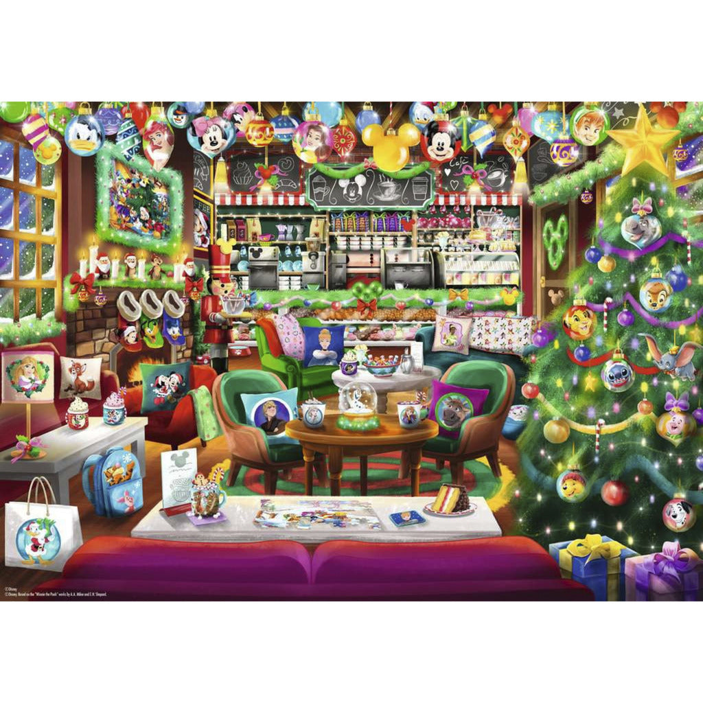 Puzzle Disney Christmas Cafe