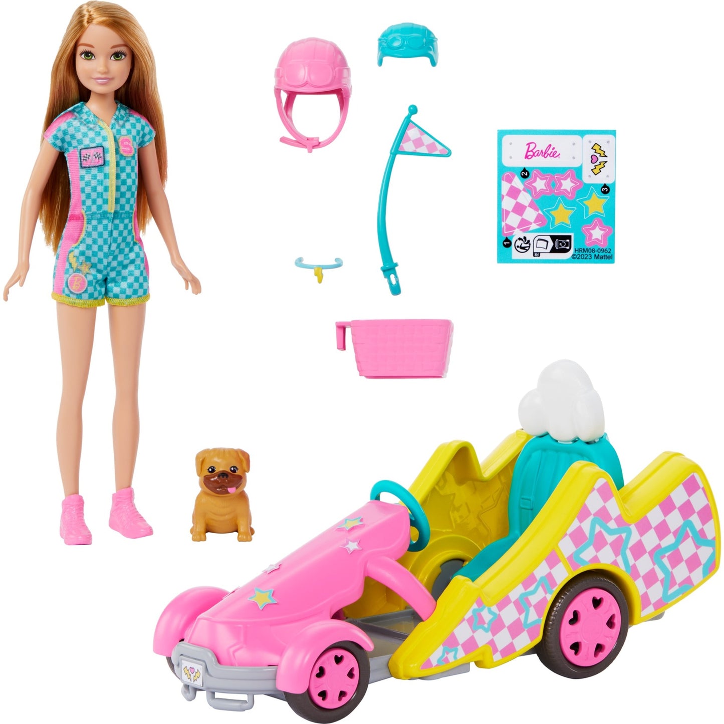 Barbie Barbie Family & Friends Stacie Go-Kart