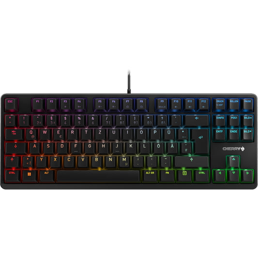 Cherry G80-3000N RGB TKL (schwarz, DE-Layout, Cherry MX Silent Red)