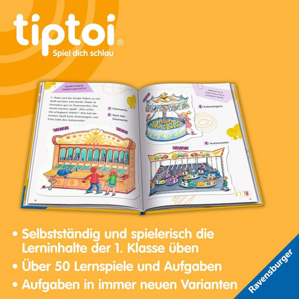 Ravensburger tiptoi Lern mit mir! Mathe 1. Klasse