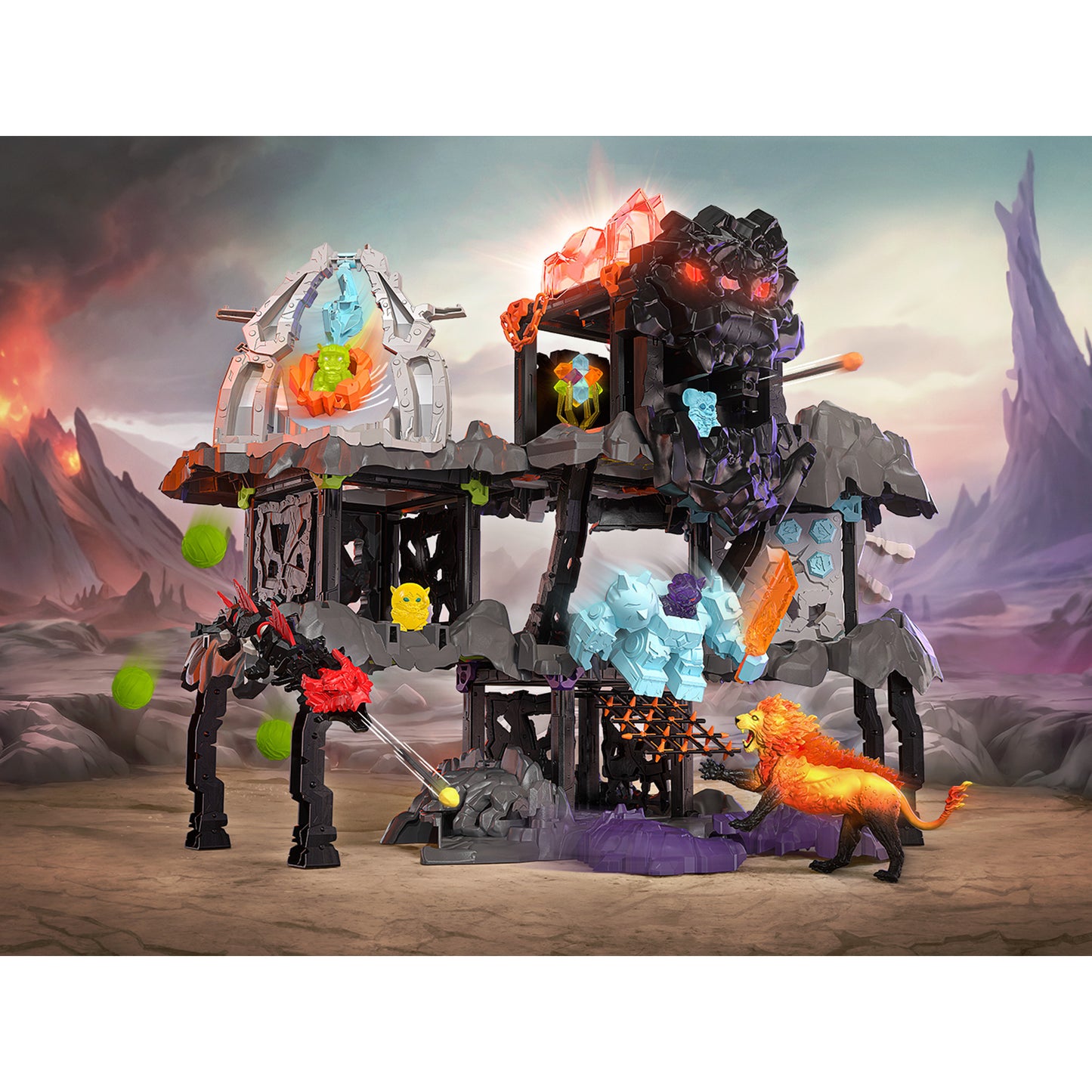 Eldrador Creatures MasterCave: Smashrador, Spielgebäude