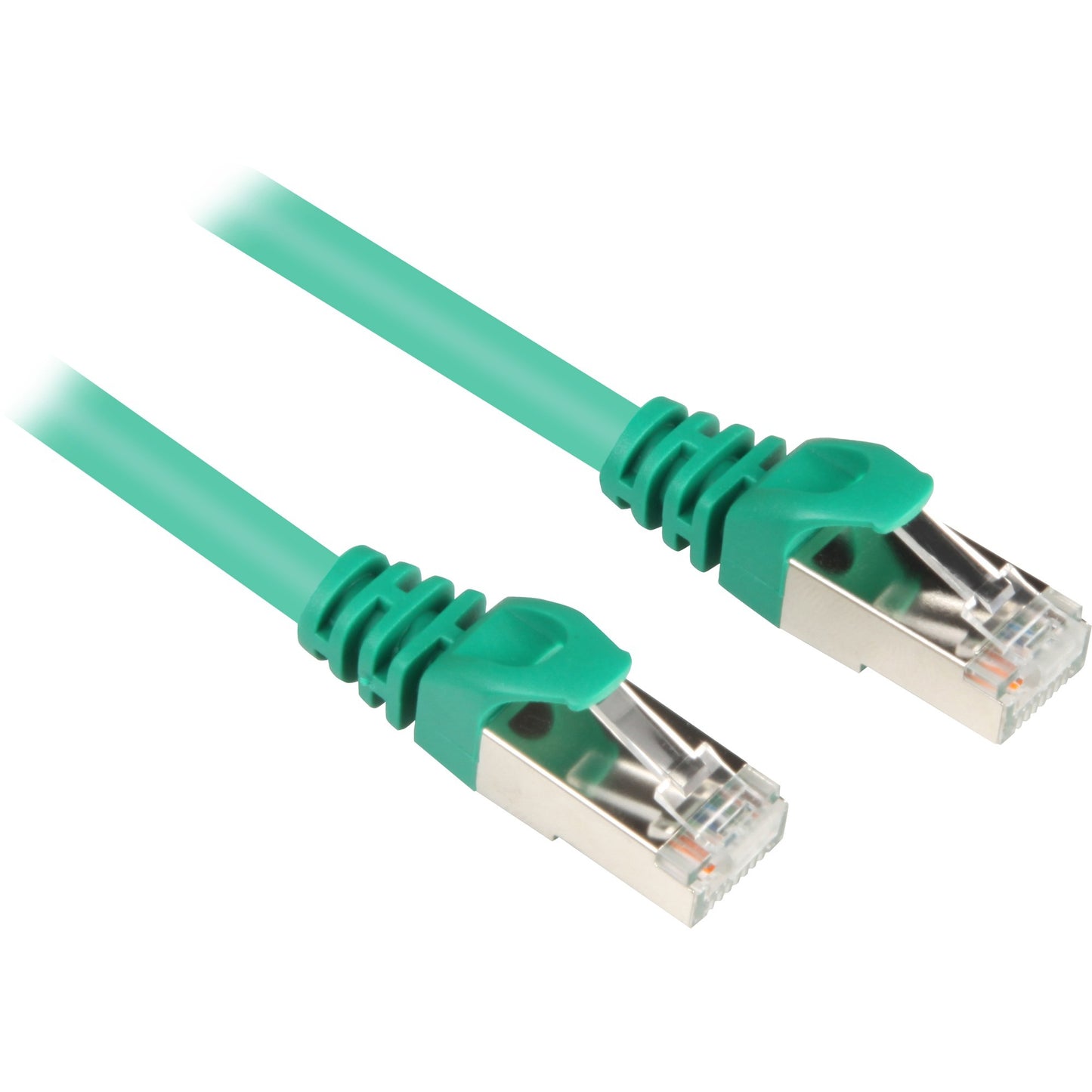 Sharkoon Patchkabel RJ45 Cat.6 S/FTP (grün, 25 cm)