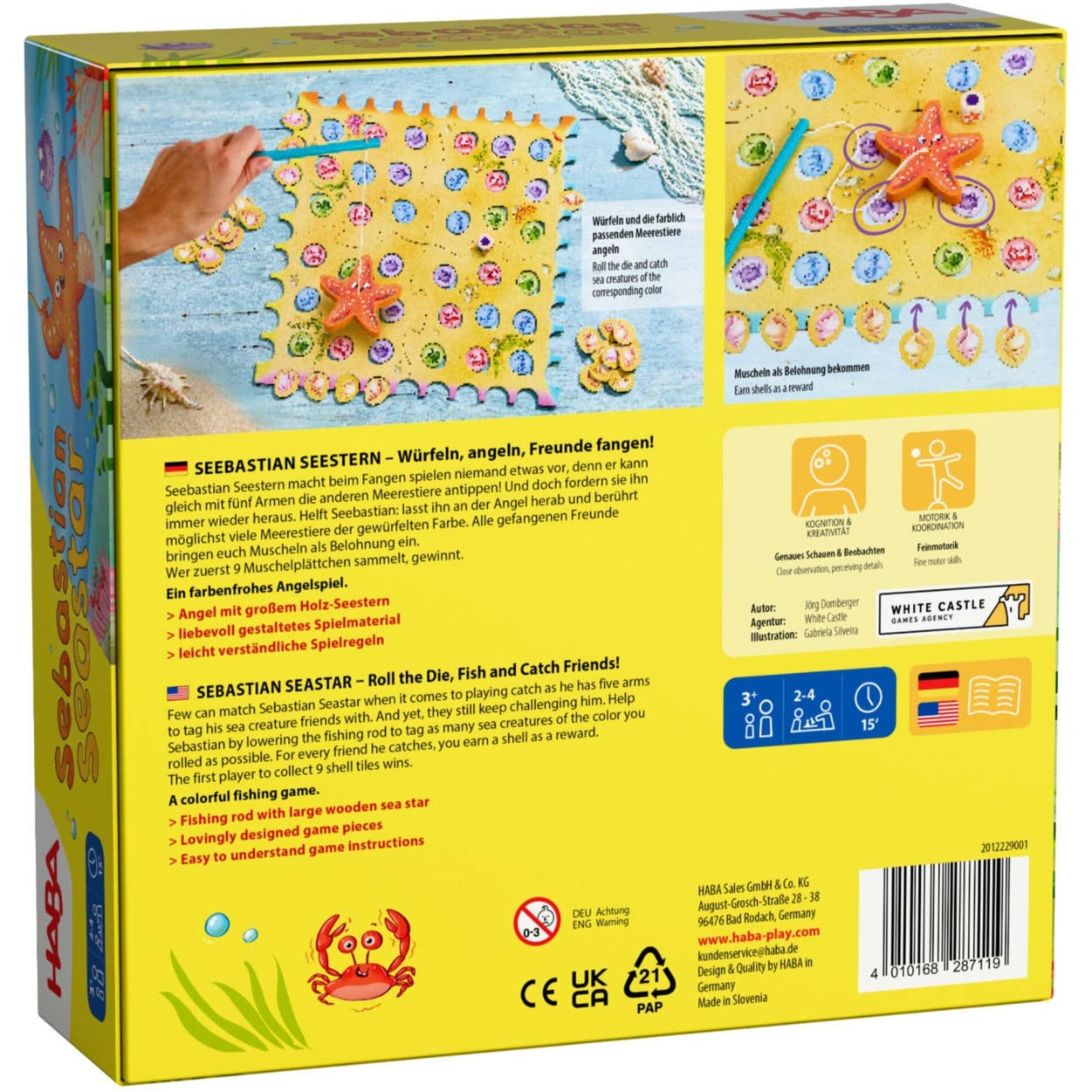 Seebastian Seestern, Brettspiel