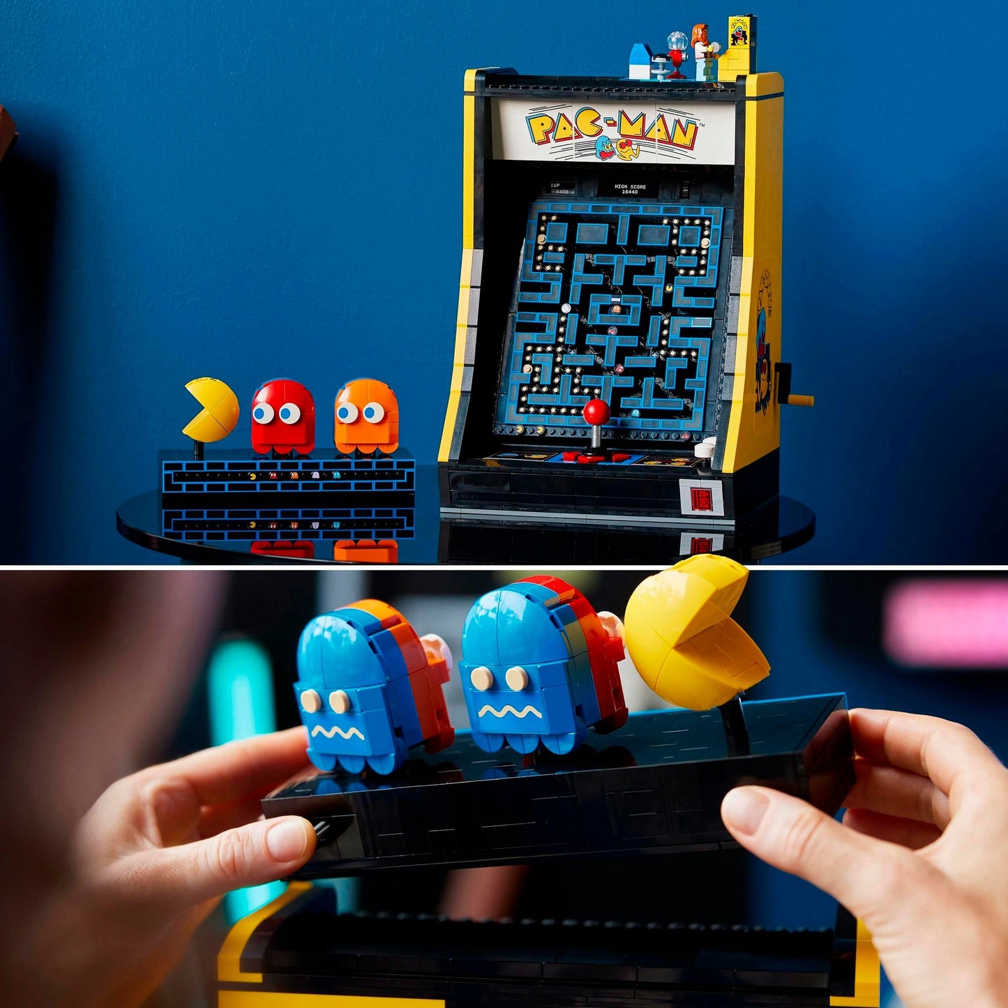 LEGO 10323 Icons PAC-MAN Spielautomat, Konstruktionsspielzeug