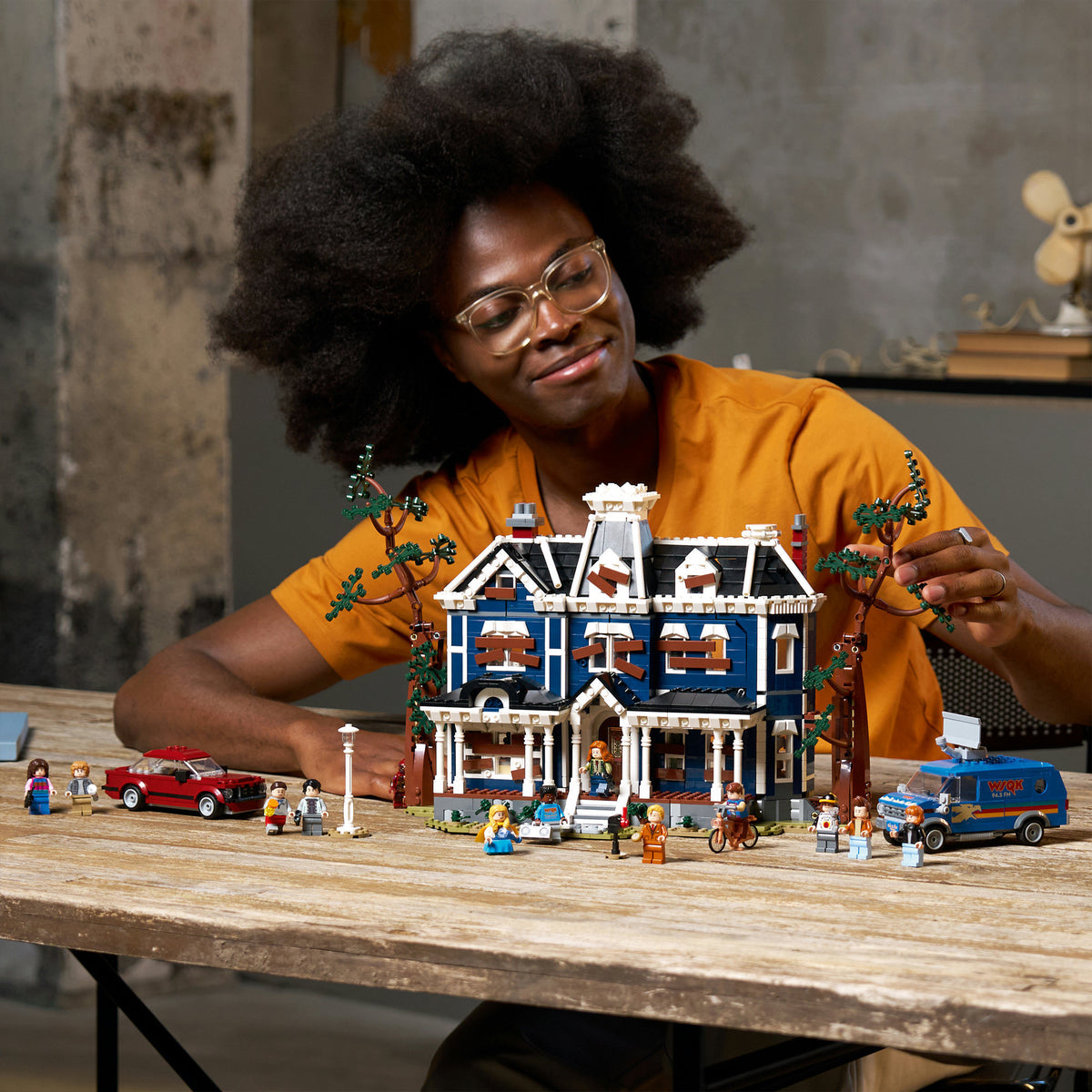 11370 Icons Stranger Things: The Creel House, Konstruktionsspielzeug