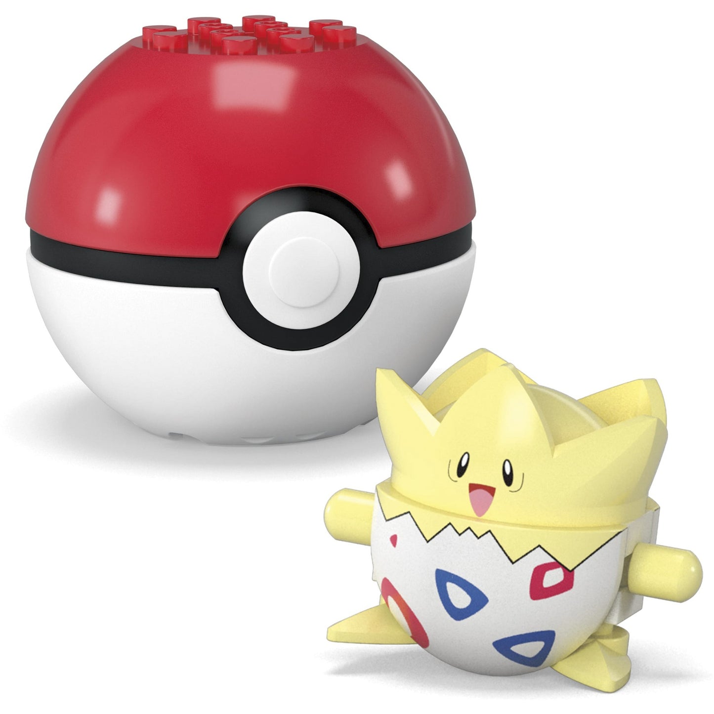 MEGA Pokémon 2er Pokéball Set - Plinfa und Togepi, Konstruktionsspielzeug