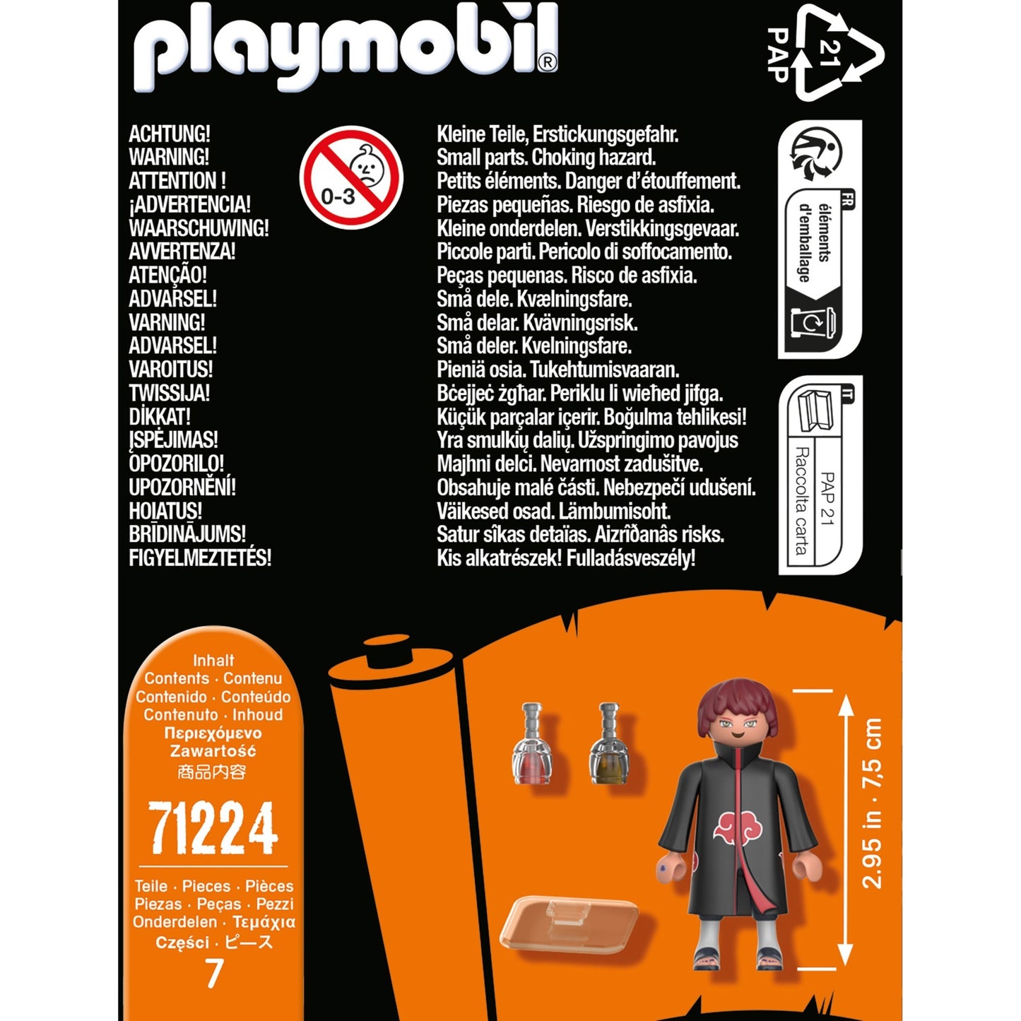 PLAYMOBIL 71224 Naruto Shippuden - Sasori, Konstruktionsspielzeug