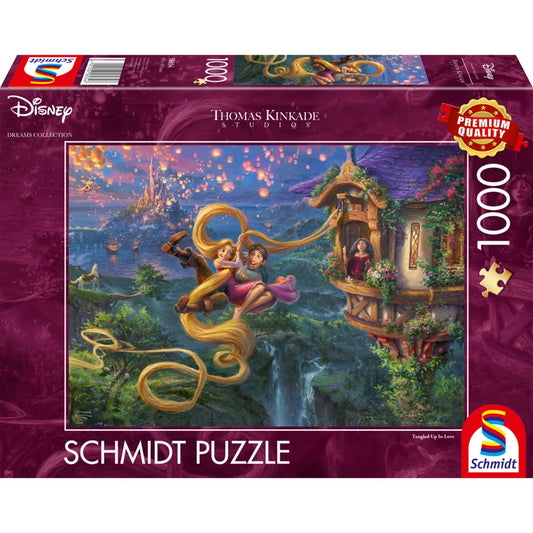 Thomas Kinkade Studios: Disney Dreams Collection - Rapunzel Tangled up in Love, Puzzle