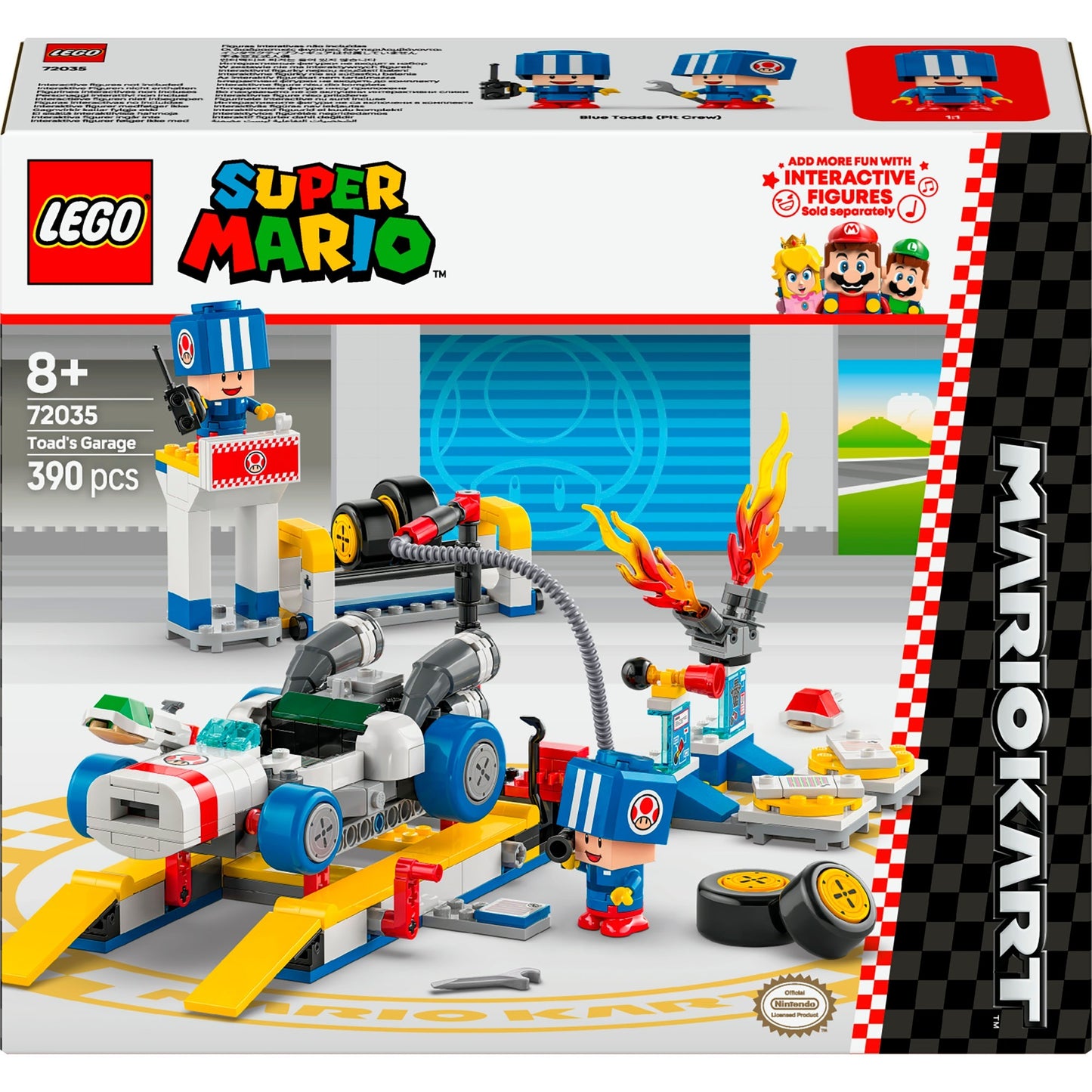 LEGO 72035 Super Mario - Mario Kart: Toads Werkstatt