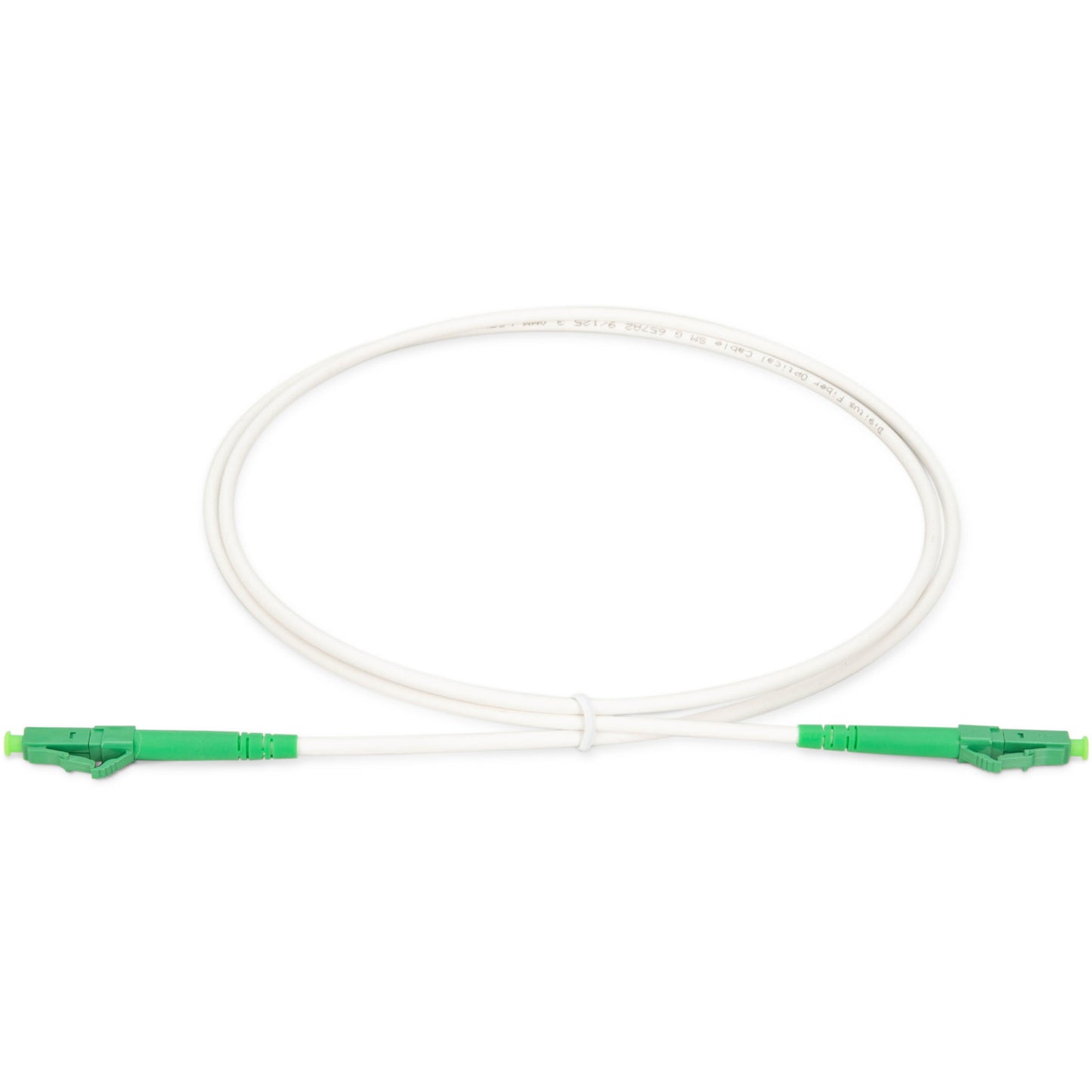 Glasfaser-Simplex-Patchkabel, stahlarmiert, Singlemode, LC/APC > LC/APC