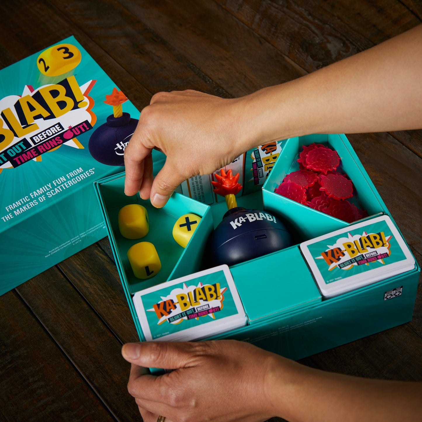 Hasbro Ka-Blab!, Kartenspiel