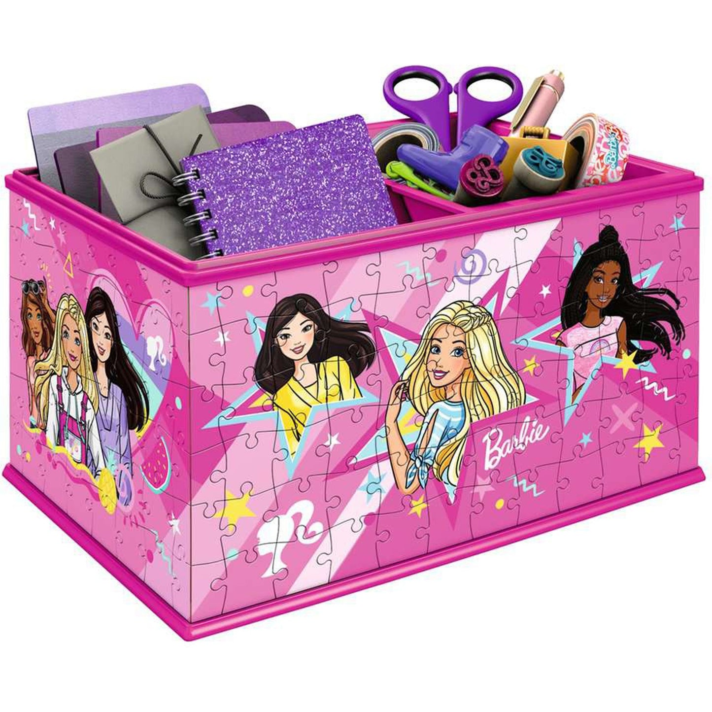 Ravensburger 3D Puzzle Aufbewahrungsbox Barbie (mehrfarbig)