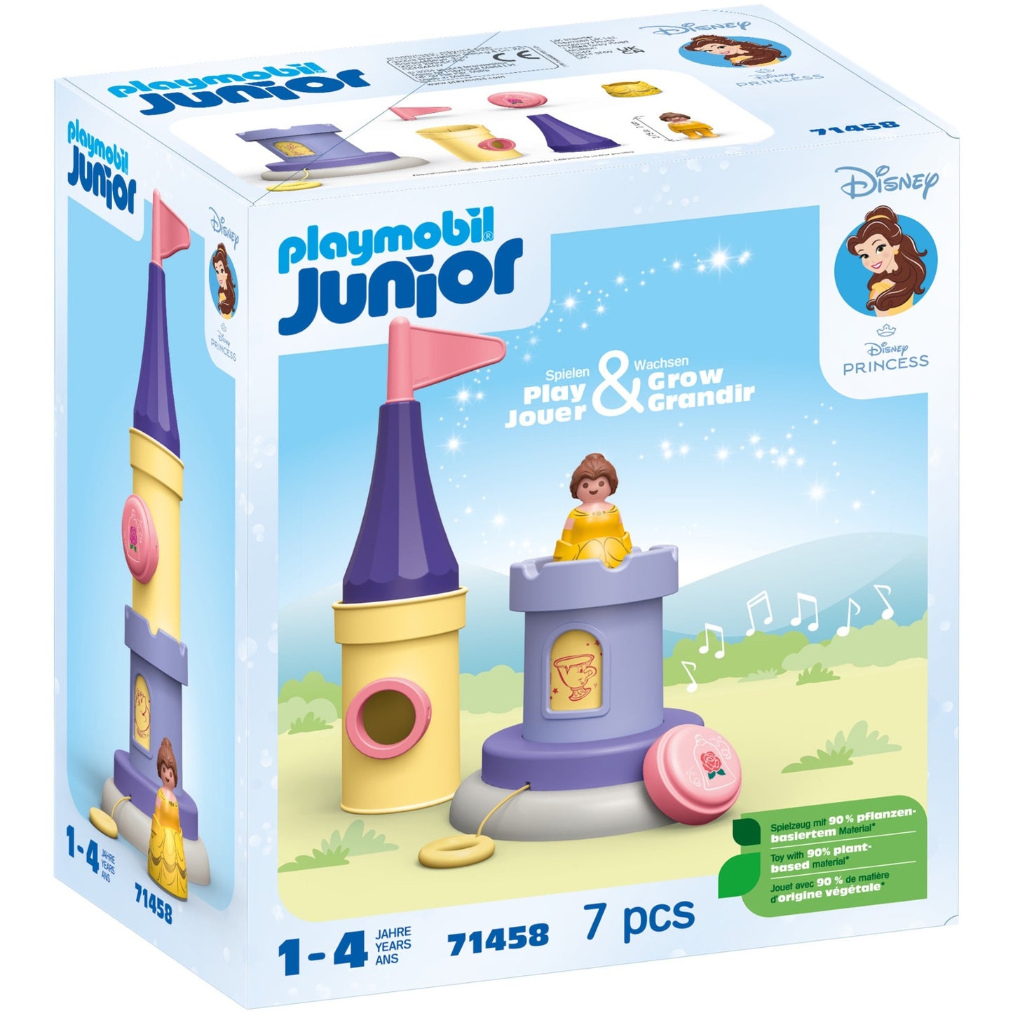 Playmobil 71458 Junior & Disney: Belles Spielturm mit Melodie