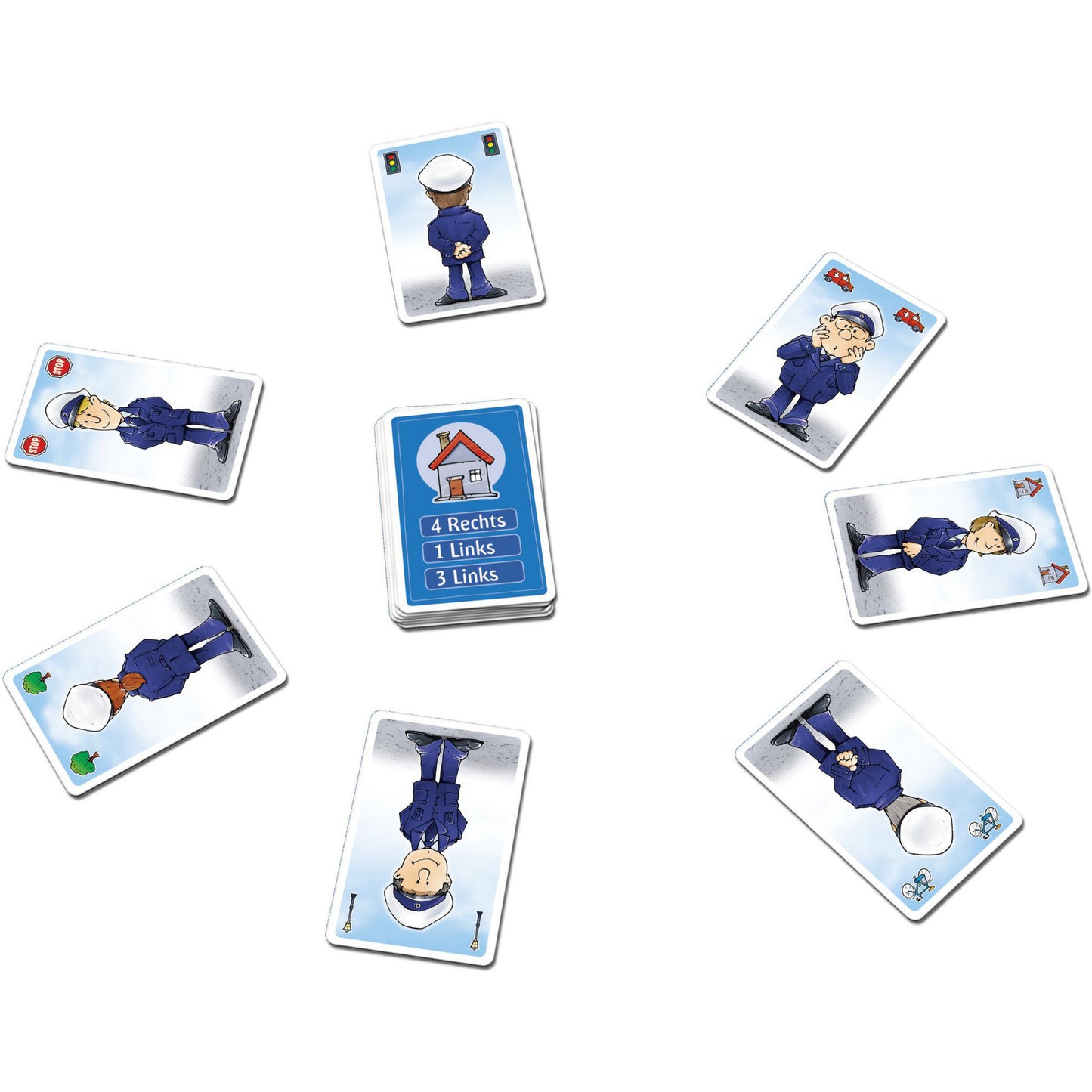 Rinks & Lechts, Kartenspiel