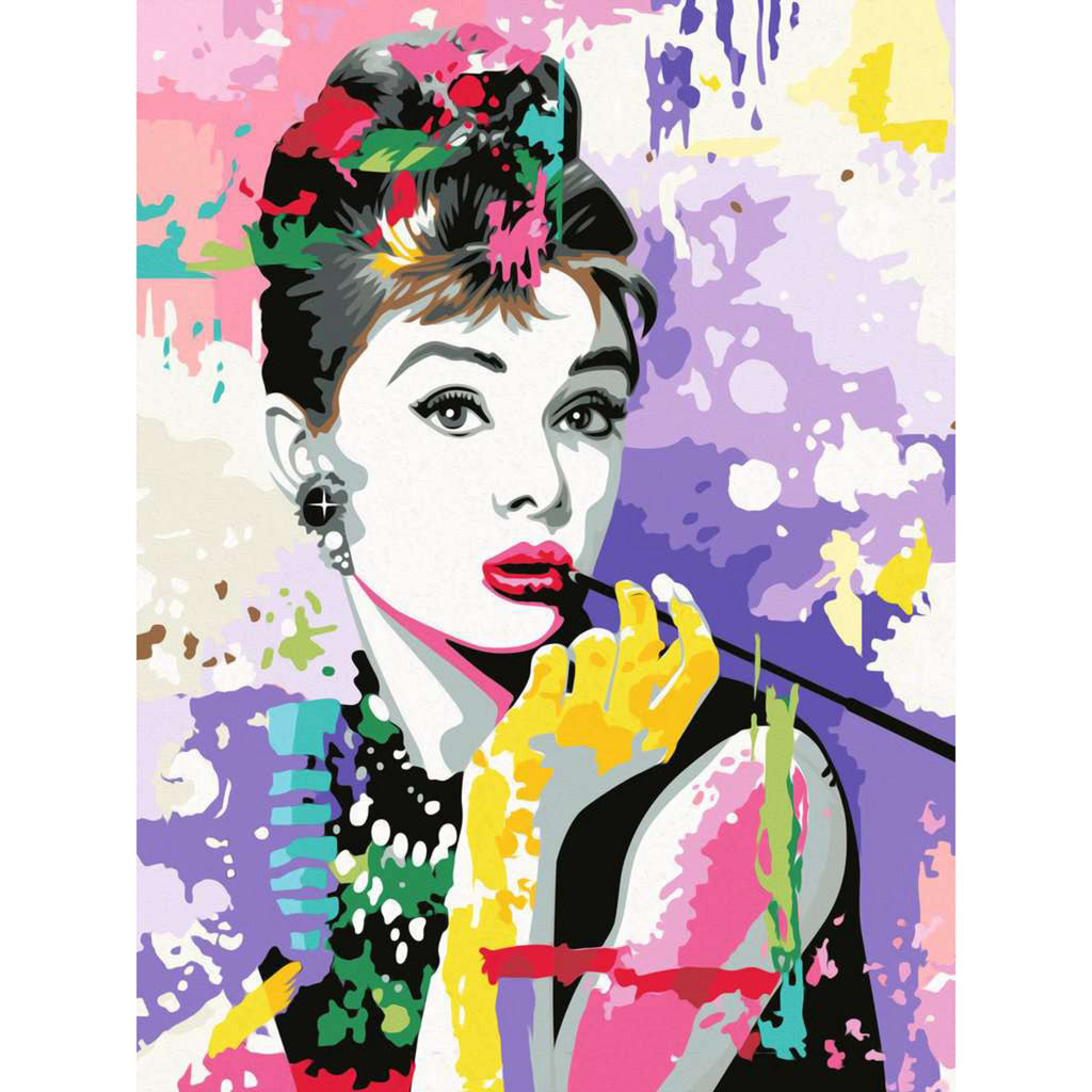 CreArt Premium - Audrey Hepburn, Malen