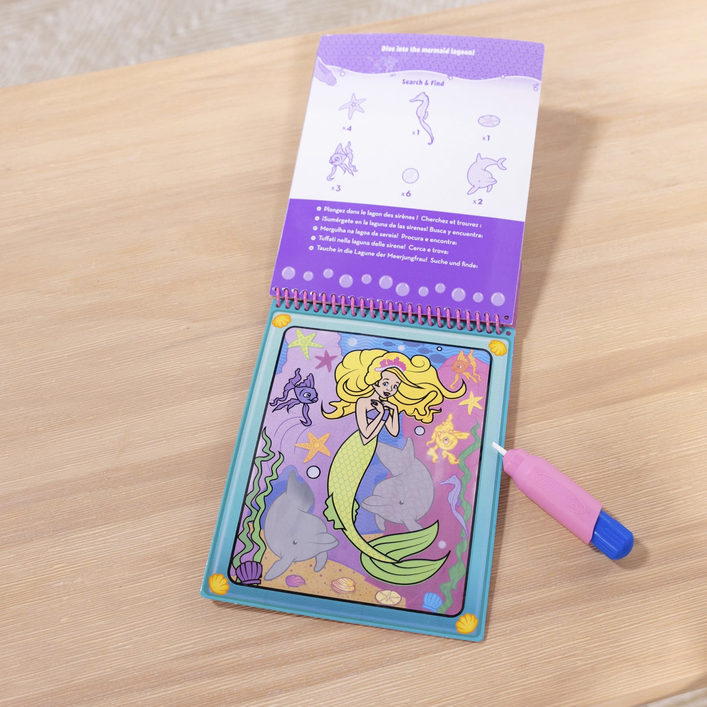 Melissa & Doug - Water WOW! Fairy Tale, Malen